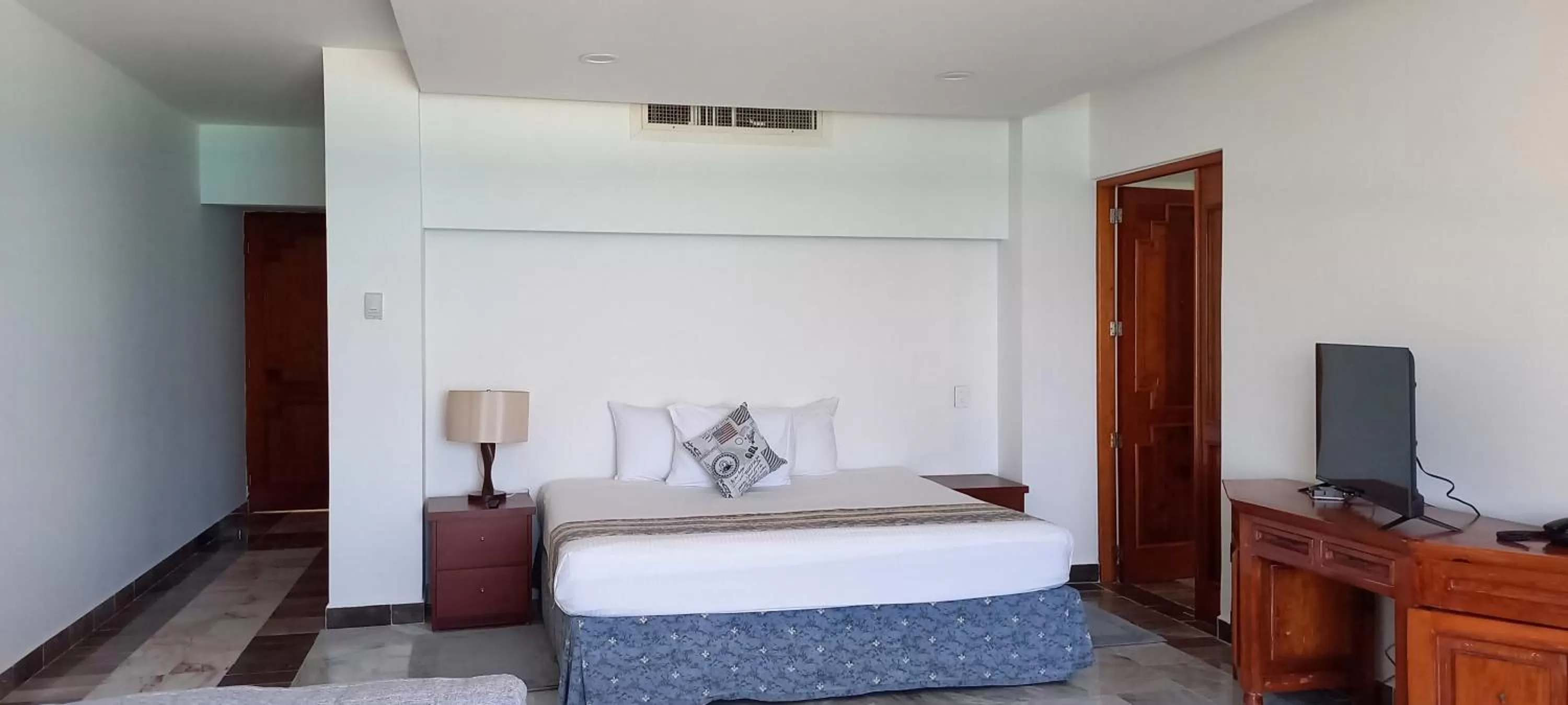 Bed in Hotel y Museo Casa Turquesa