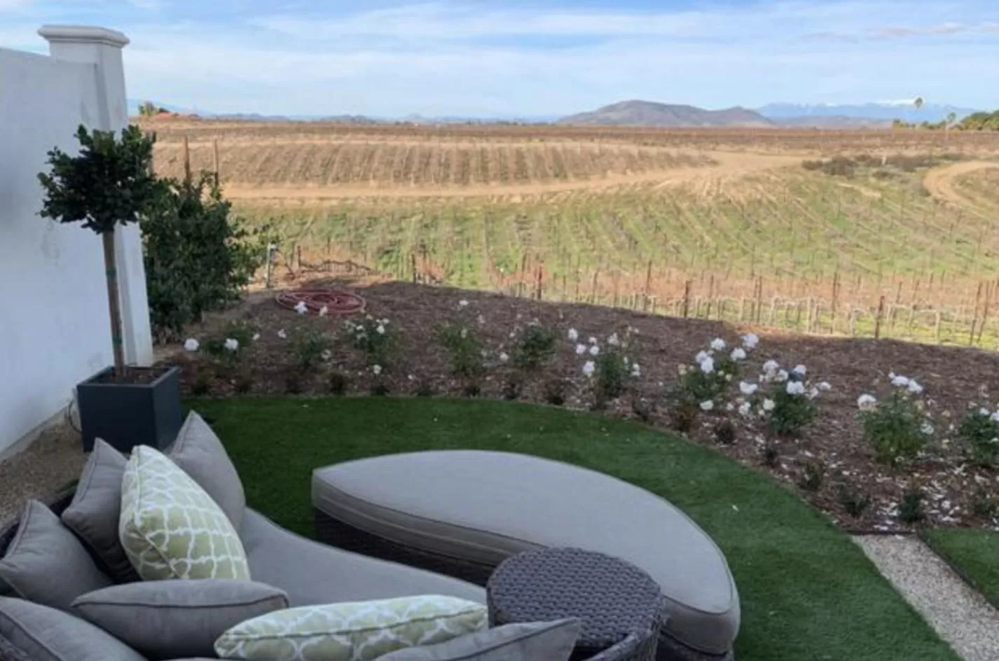 Patio in Domaine Chardonnay