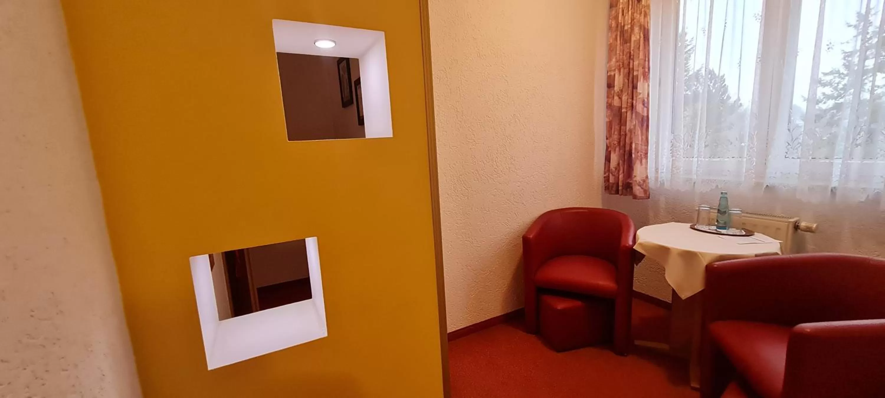 Seating area in Hotel Prox