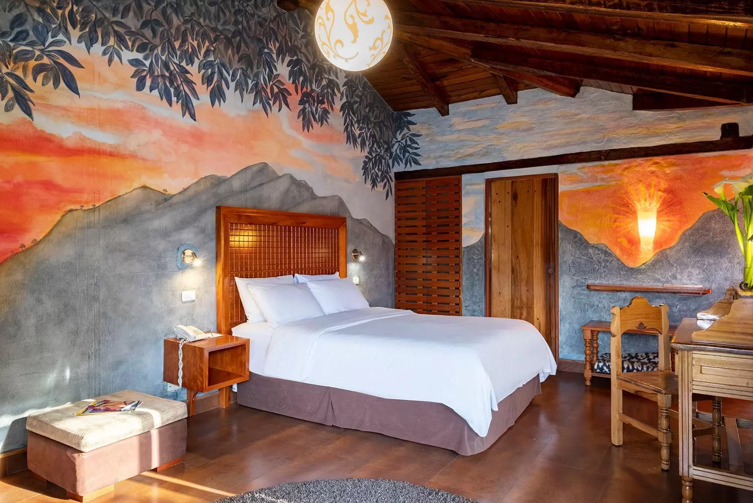 Bed in Luna Volcán, Adventure SPA