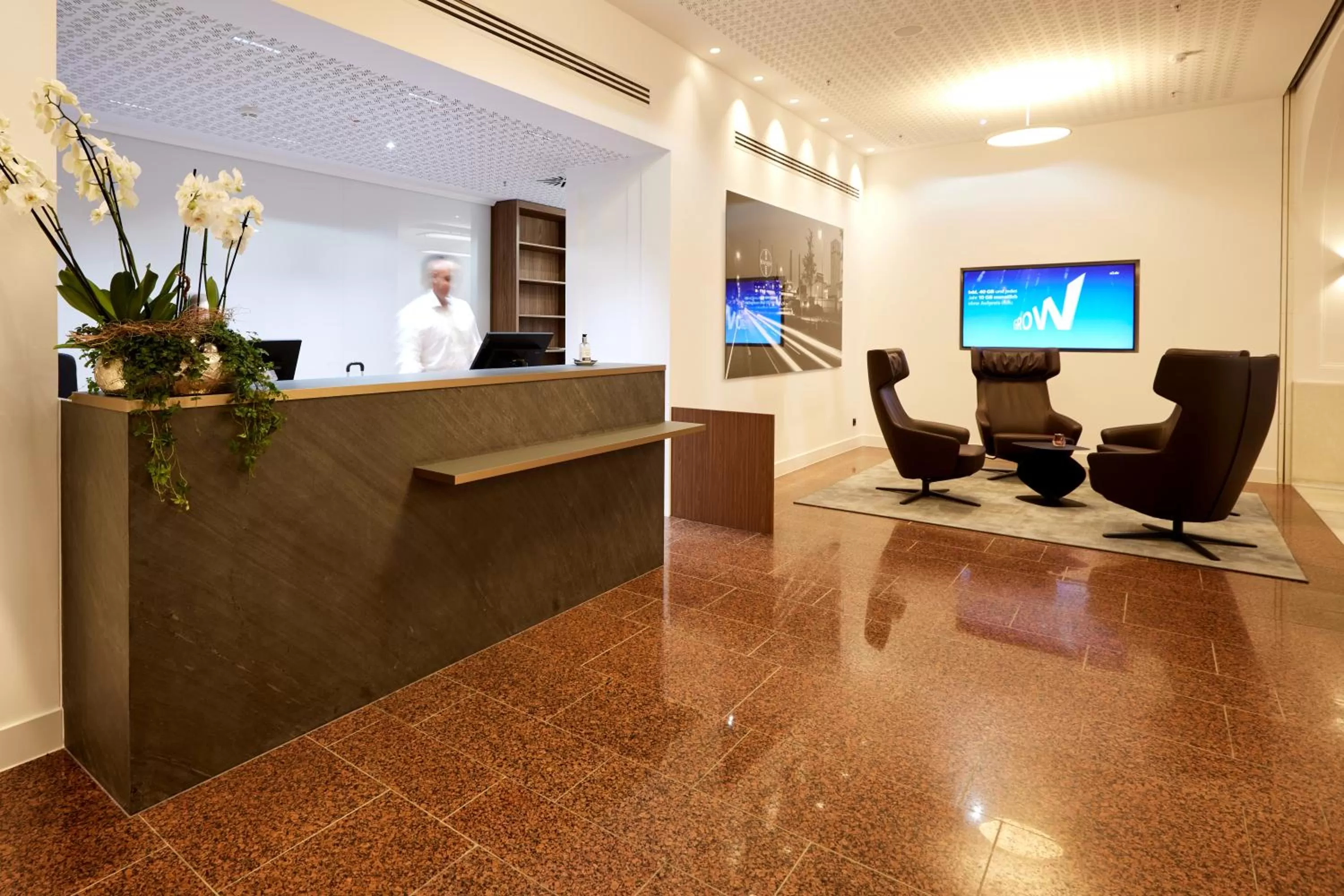 Lobby or reception in Kasino Hotel