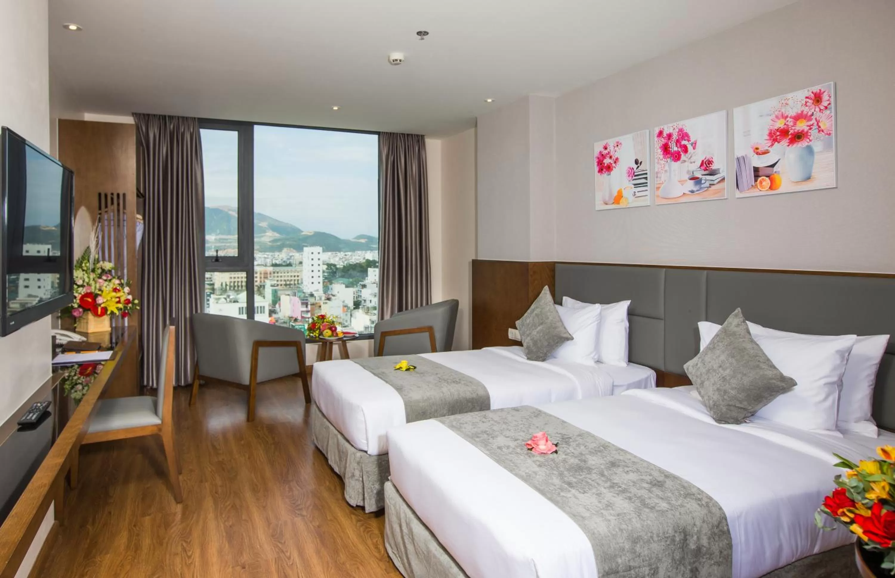 Bedroom, Bed in DTX Hotel Nha Trang