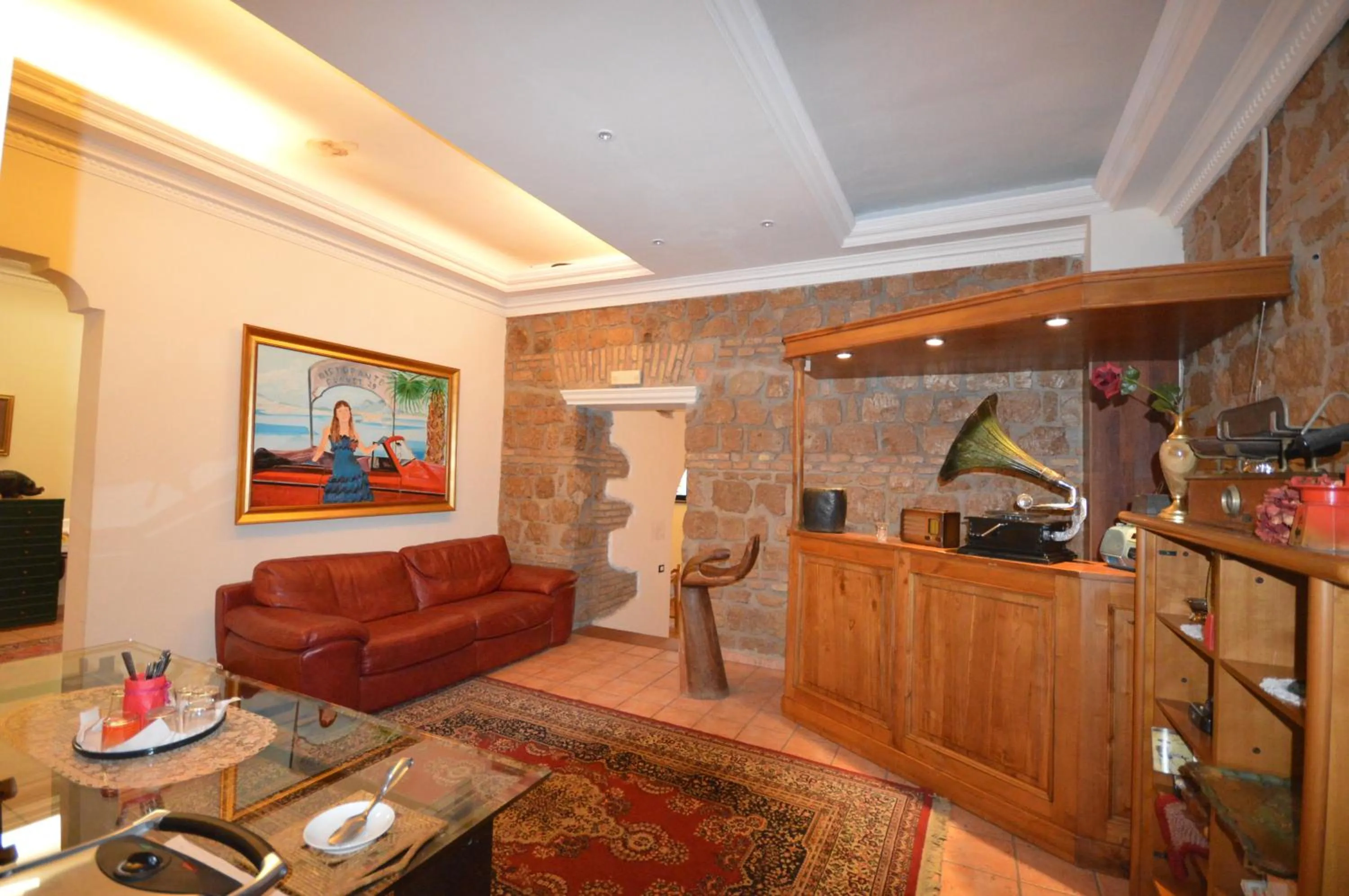 Lounge or bar in Hotel Alexis