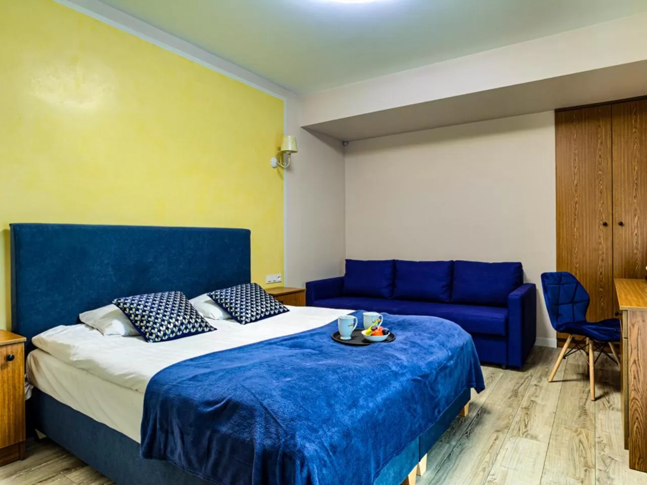 Bed in GRONO Apartamenty