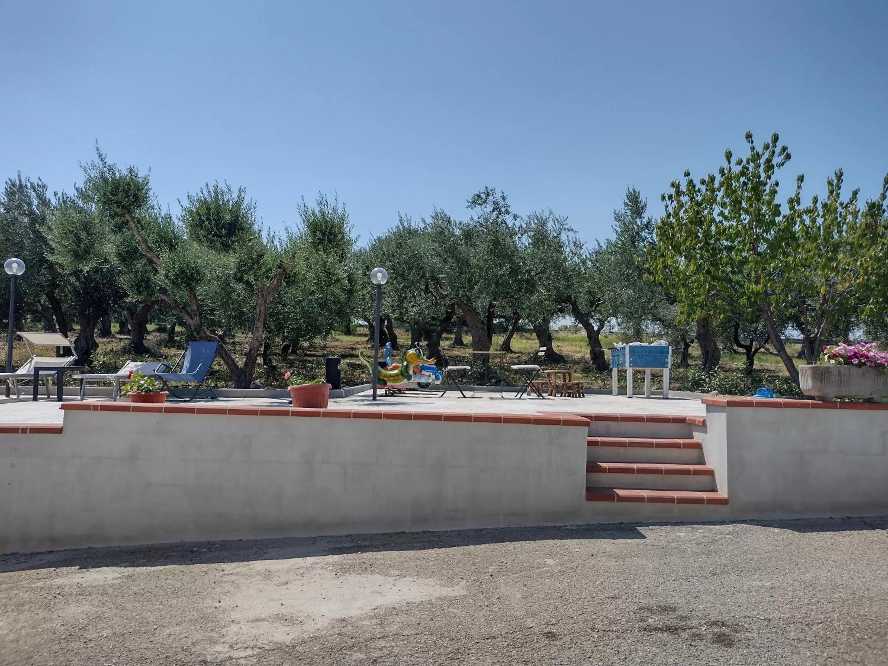 Garden in B&B Pozzo Innamorato