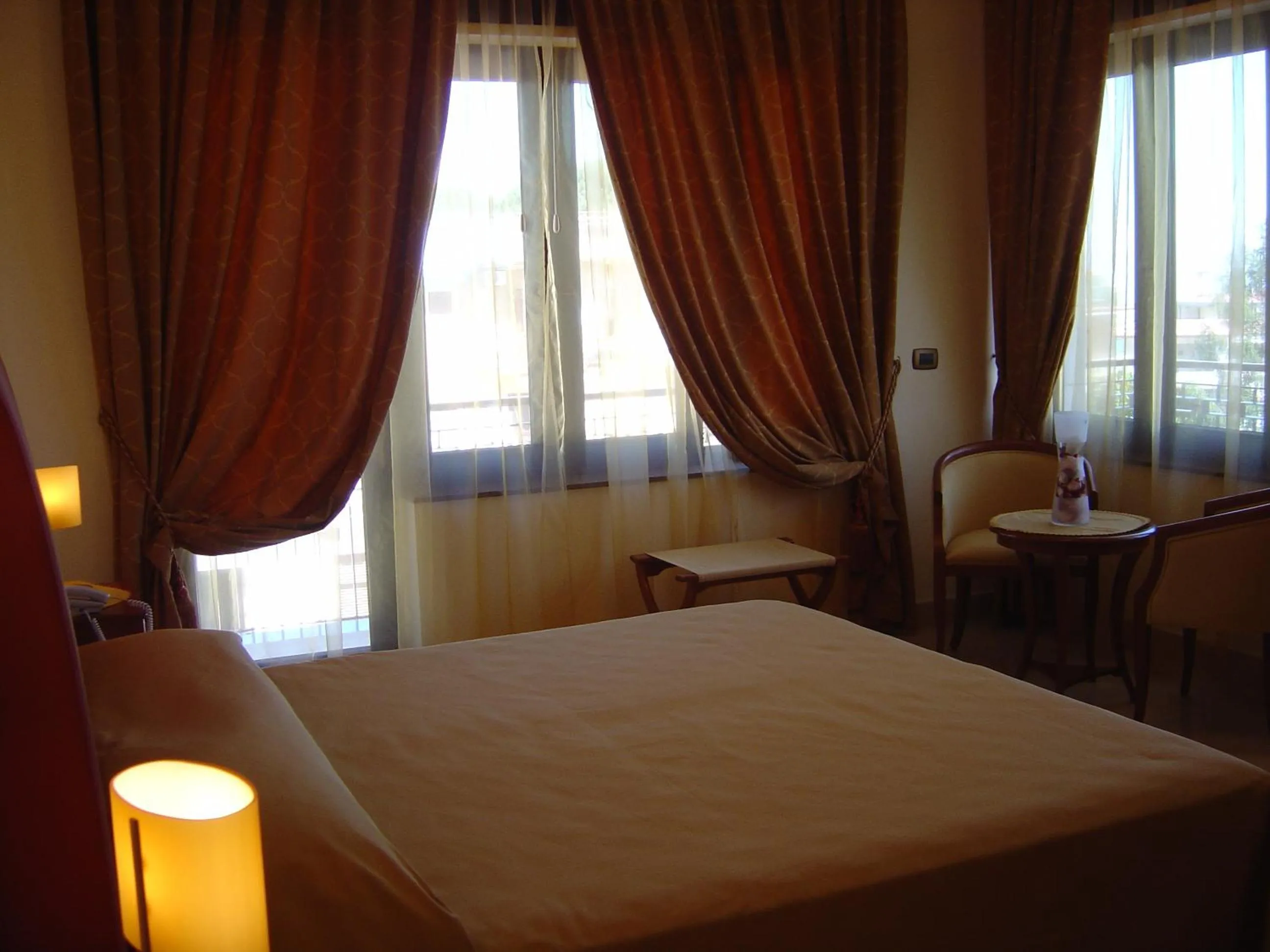 Bed in Ranch Palace Hotel