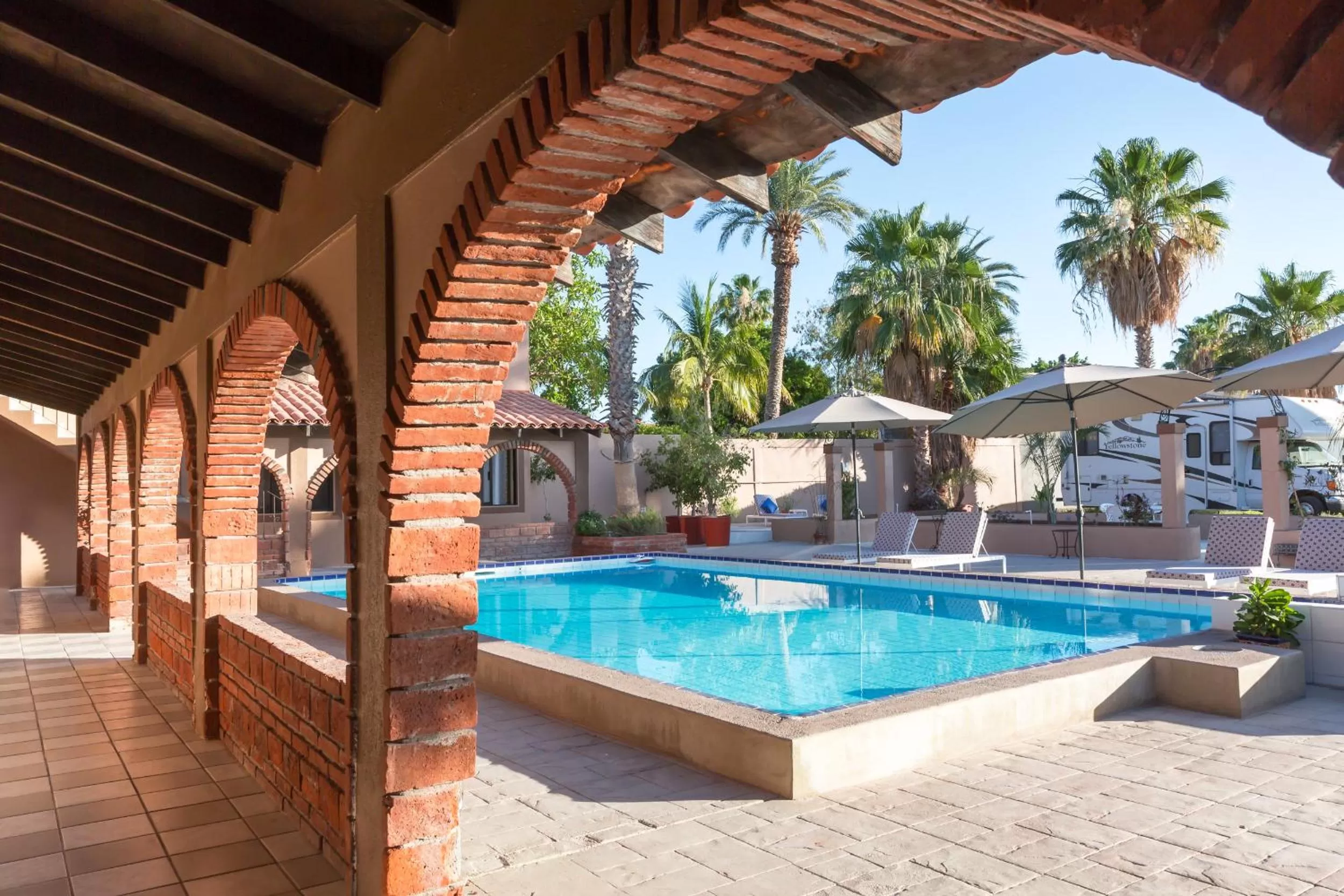 Terraza Tranquila Suite with Pool View in Loreto Playa Boutique Hotel