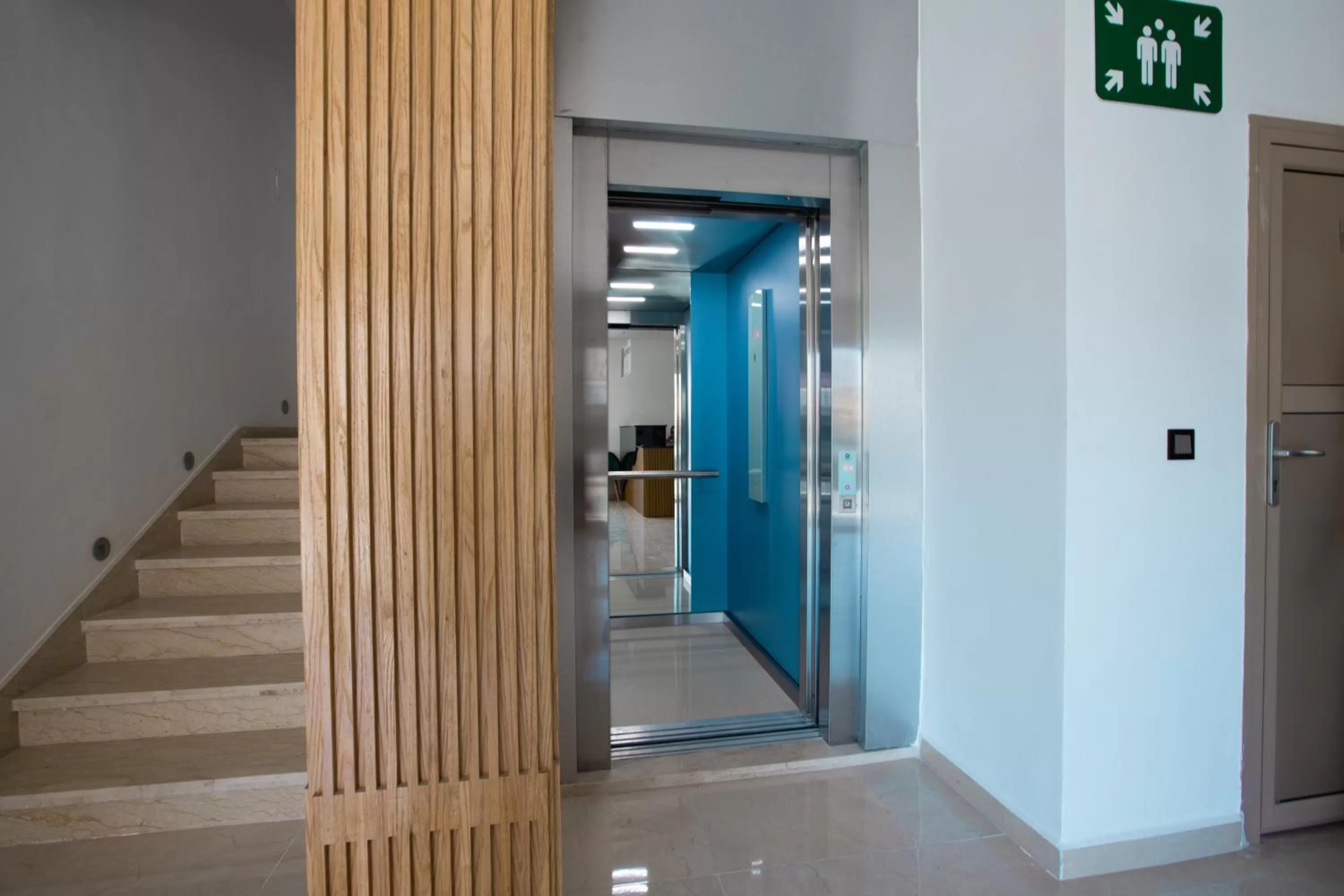 elevator in Karam City Hotel