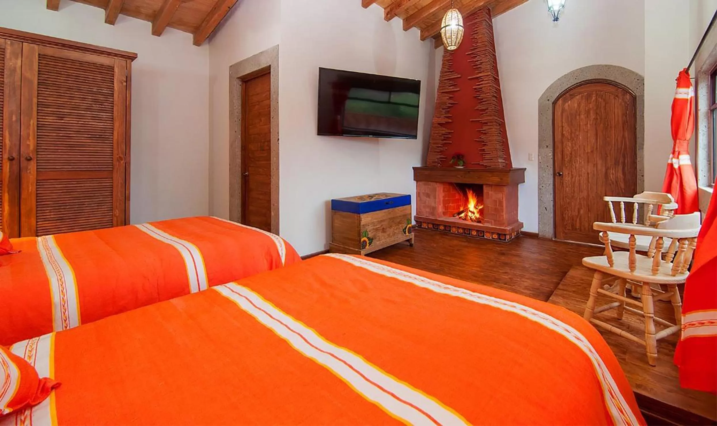 Bed in Mansión del Virrey