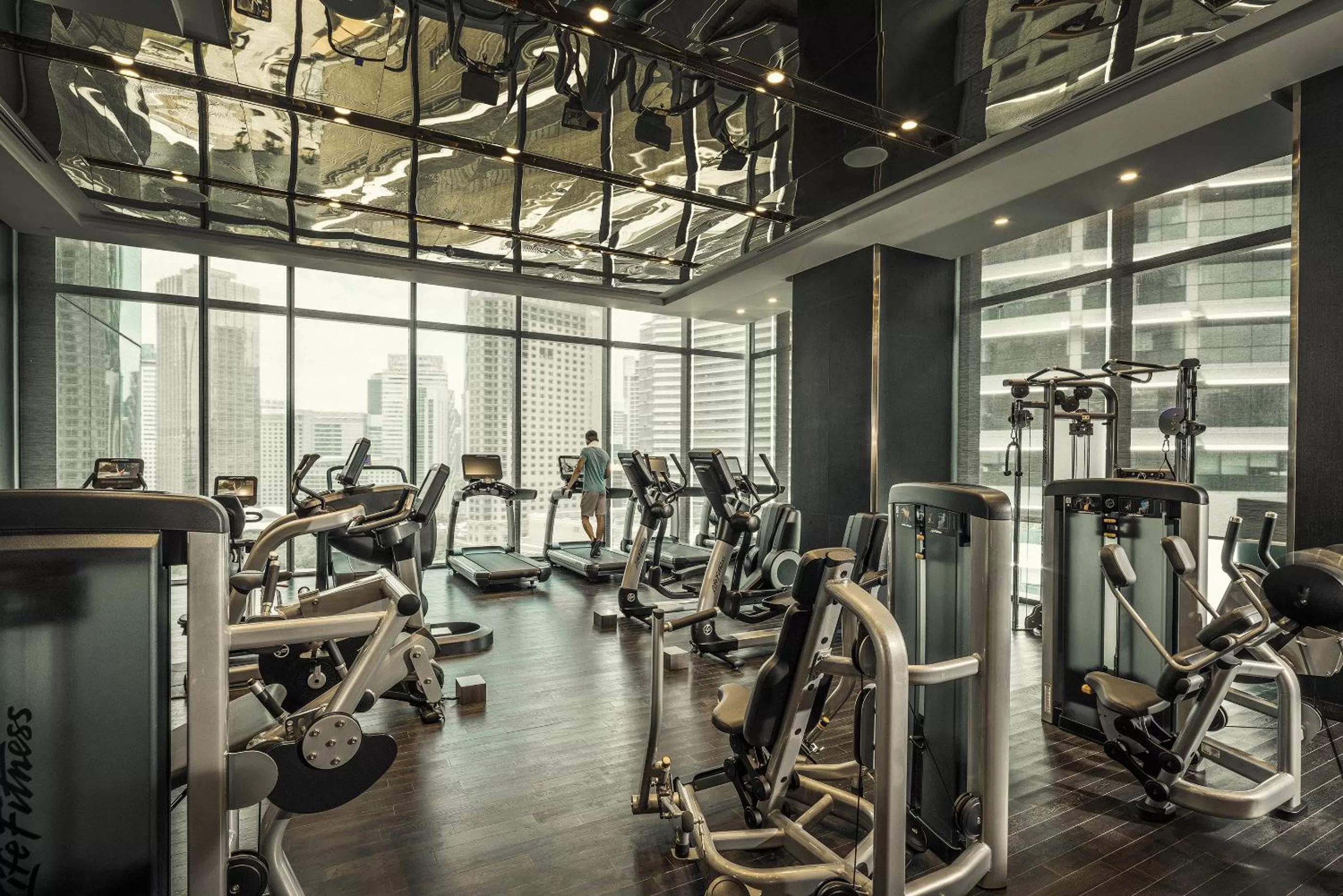 Fitness centre/facilities in Four Seasons Hotel Kuala Lumpur