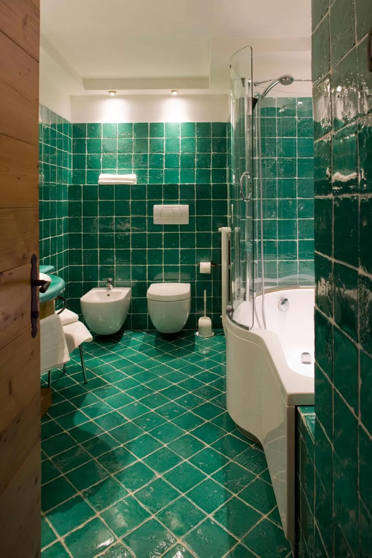 Bathroom in Hotel Cortina