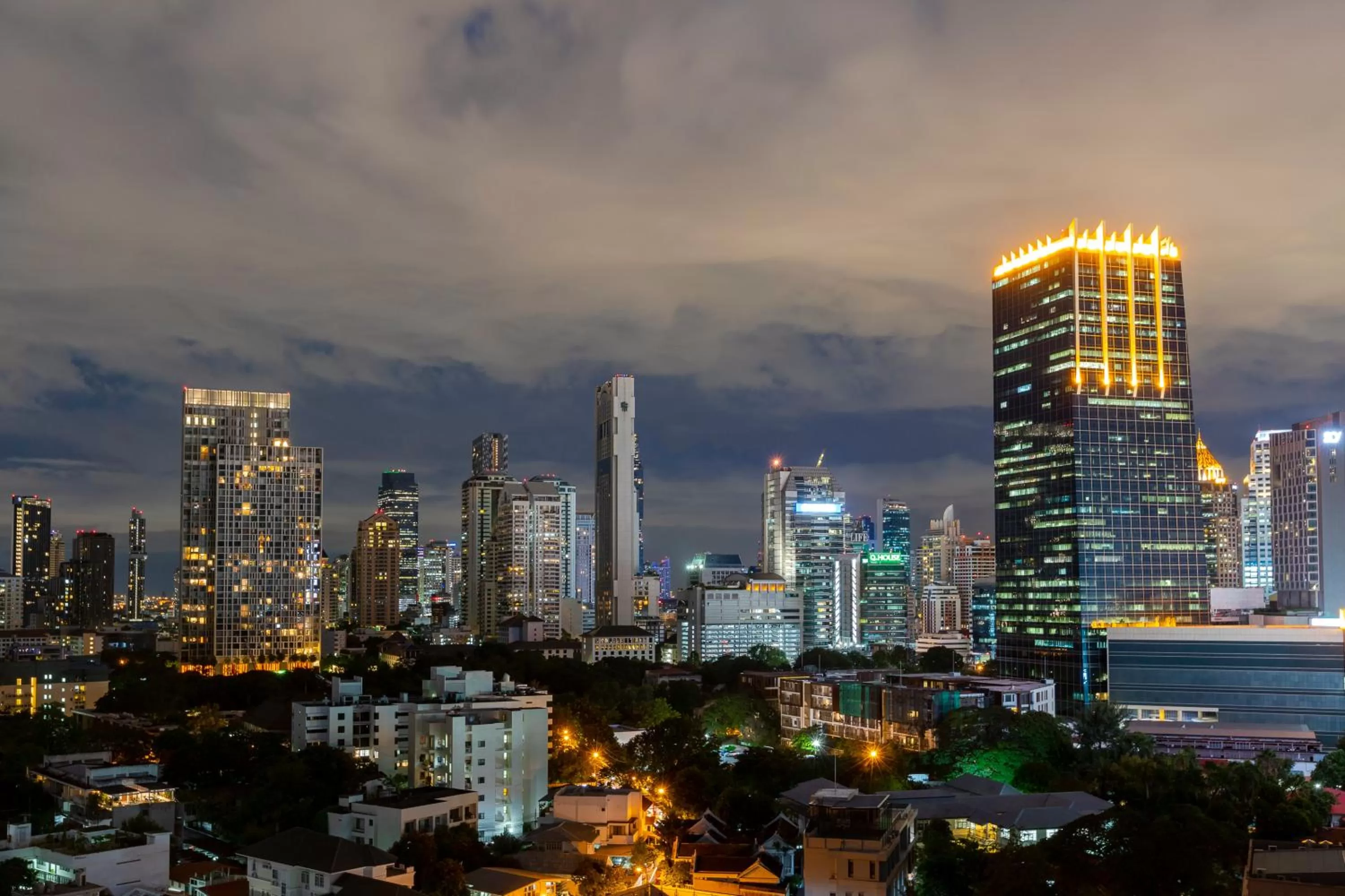 View (from property/room) in Pinnacle Lumpini Park Hotel