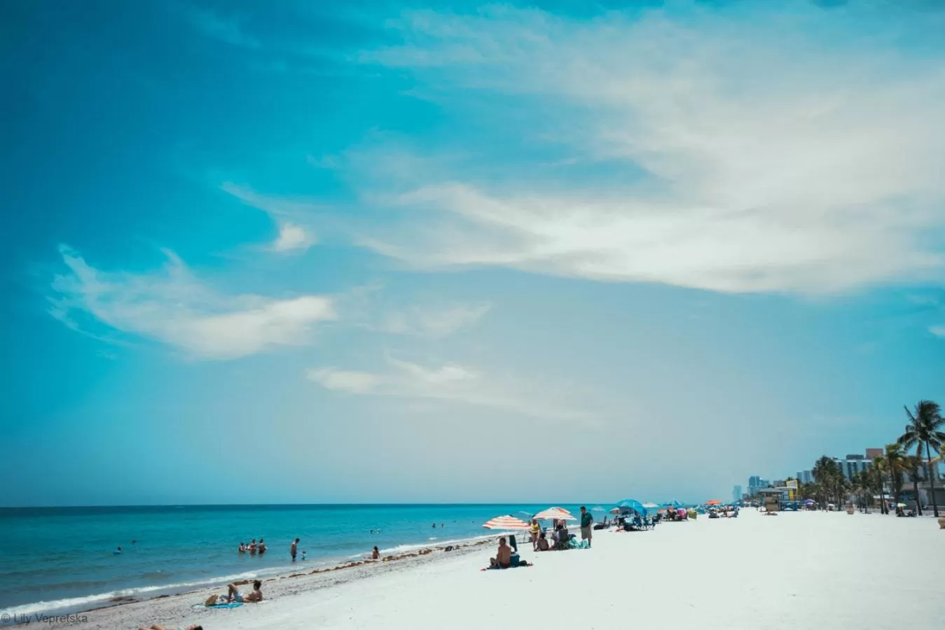 People in Ocean Drive Villas