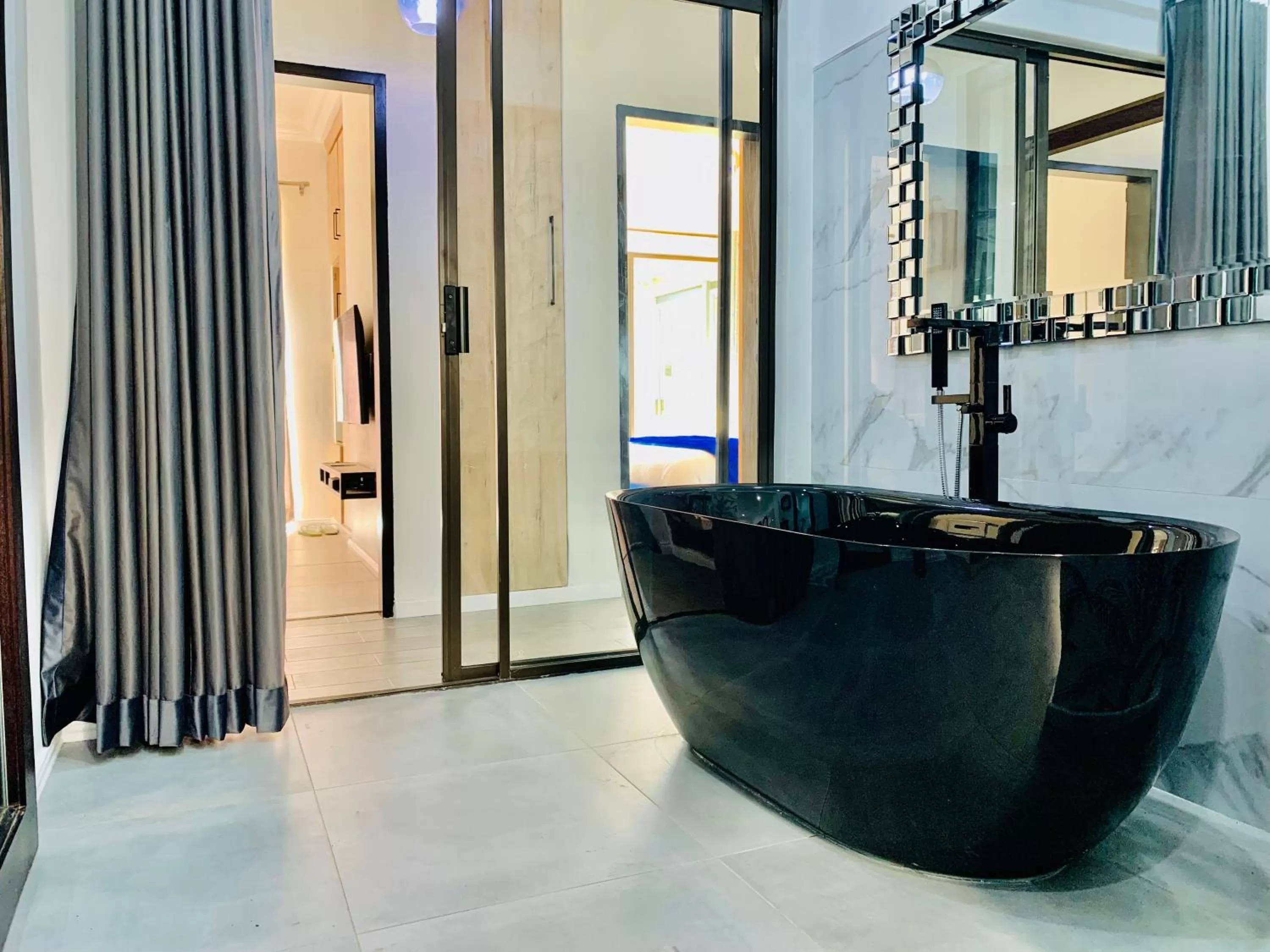 Bathroom in 24 On Basil Inventive suites