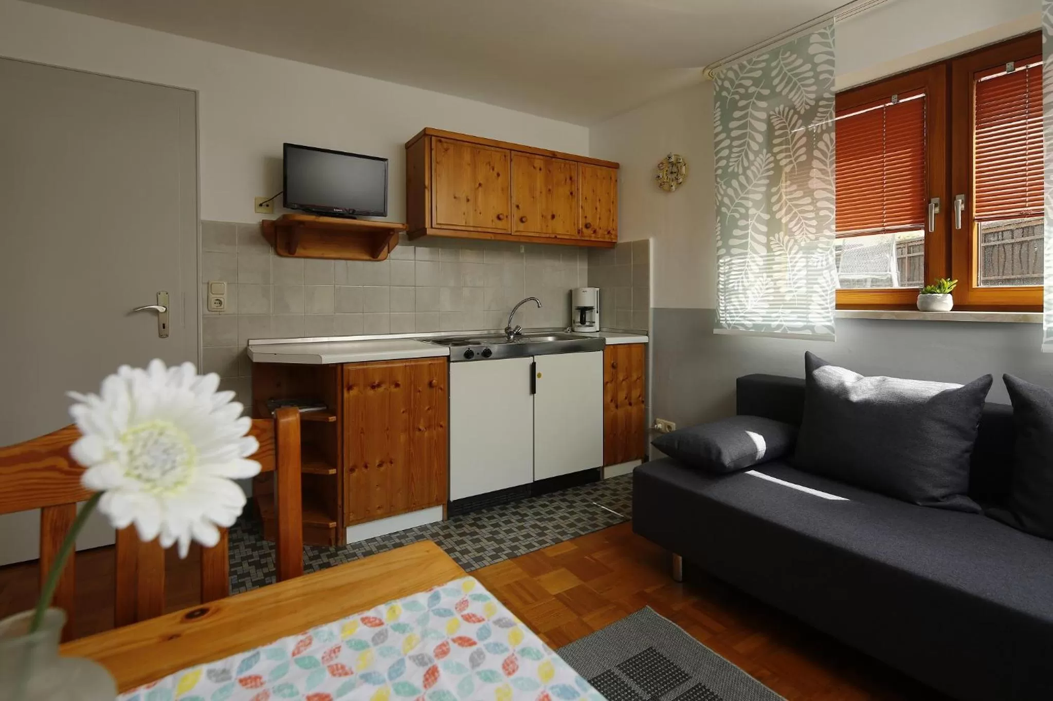 Kitchen or kitchenette in Gasthof Zur Burg