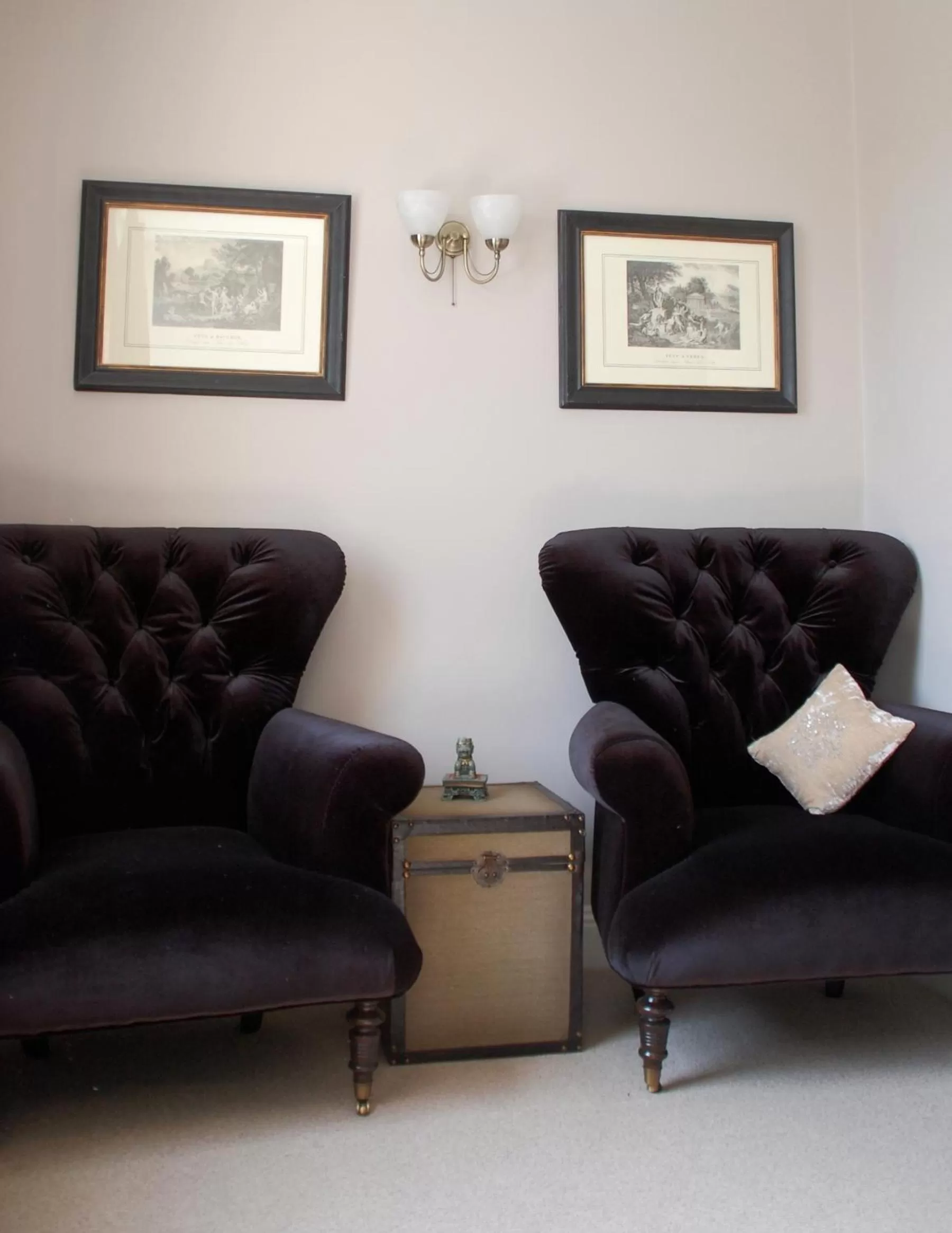 Seating area in The Bridge House