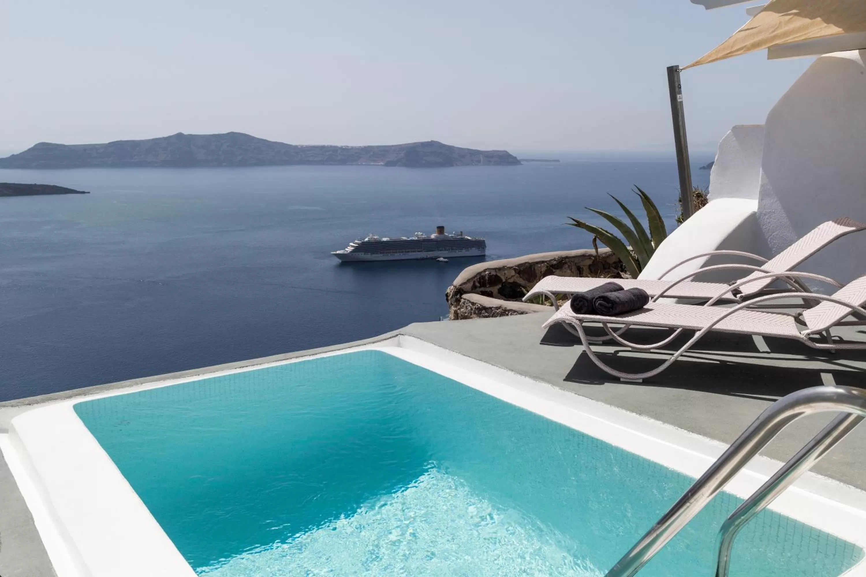 Swimming pool in Adamant Suites