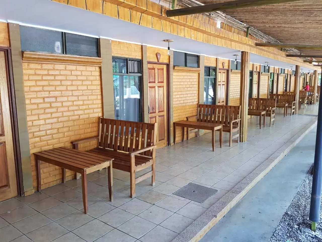 Patio in La Boya Hotel y Parque Acuático