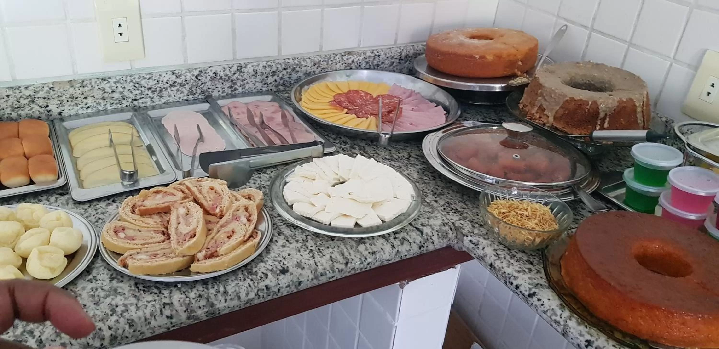 Breakfast in Pousada Flor de Paraty