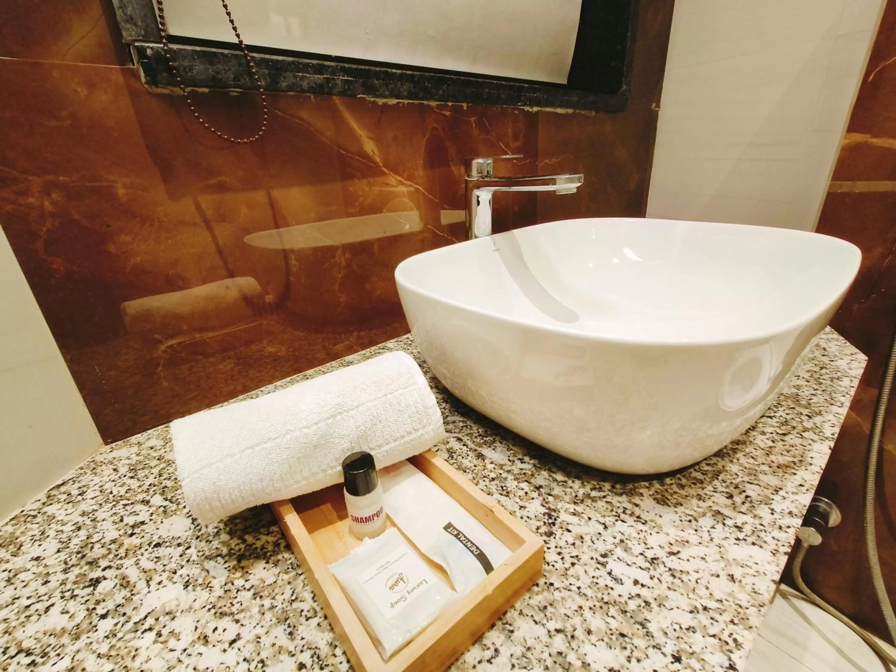 Bathroom in Aura Rooms