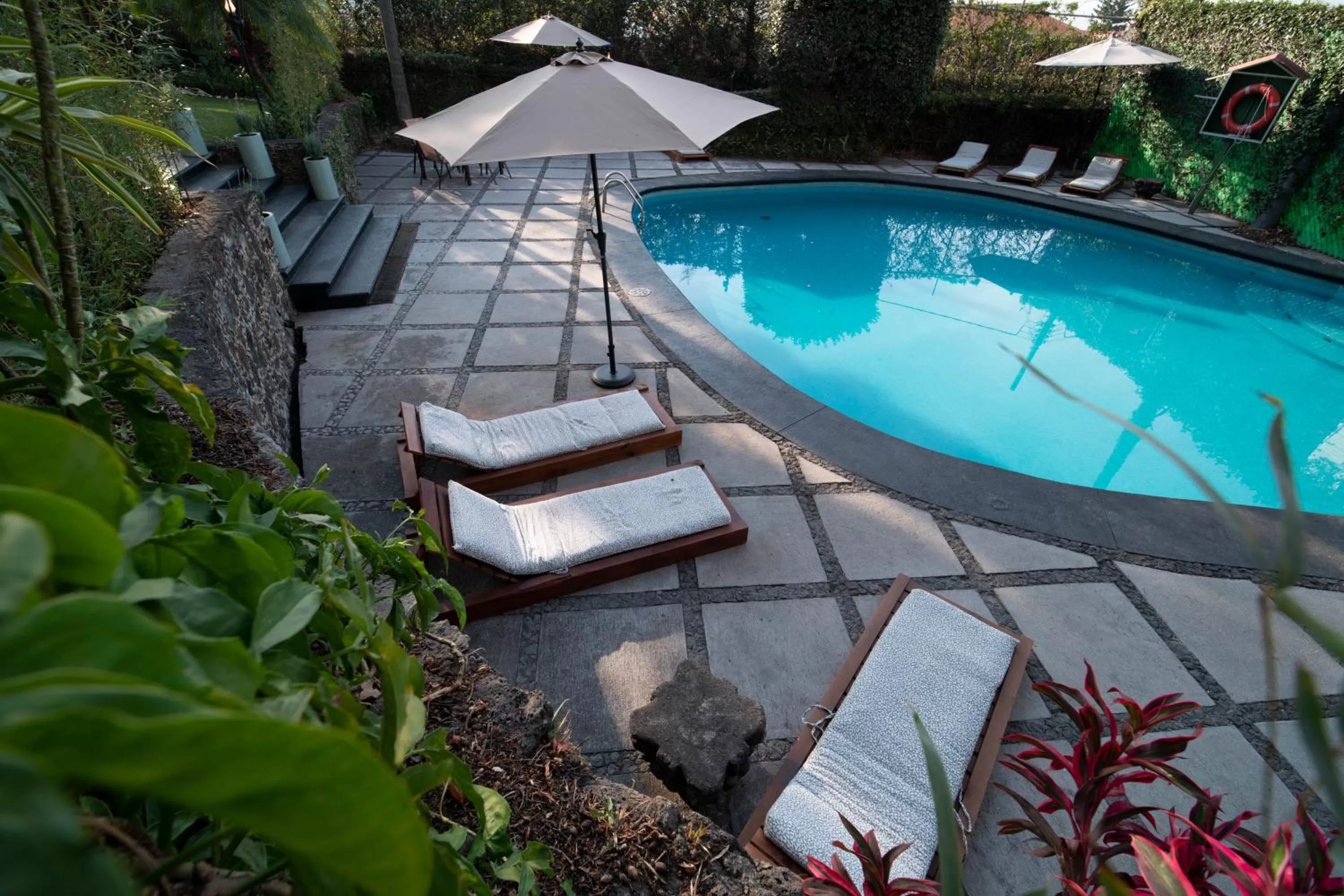 Pool view in Hotel Grand Vista Cuernavaca