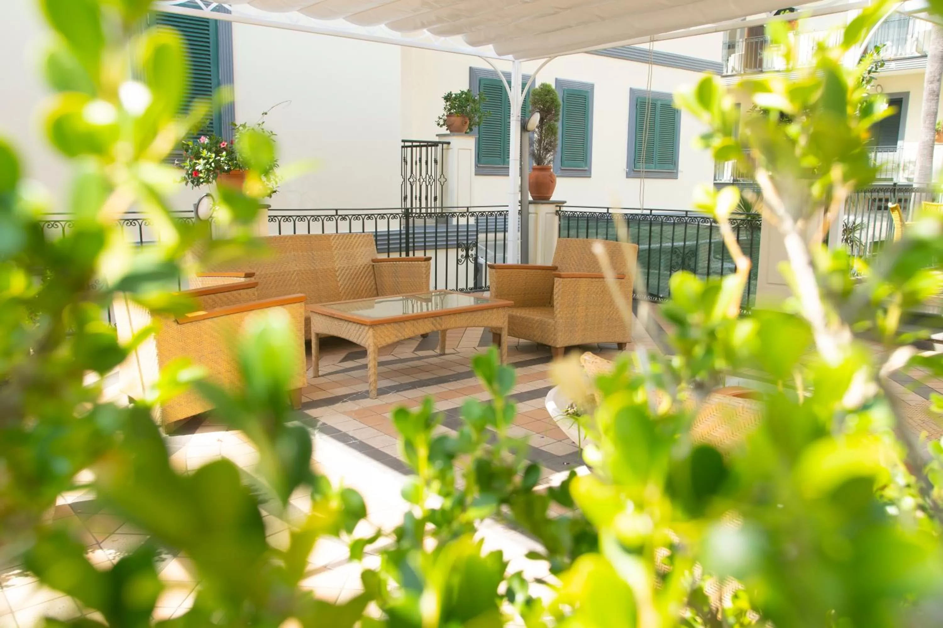 Garden in Hotel Villa Luisa