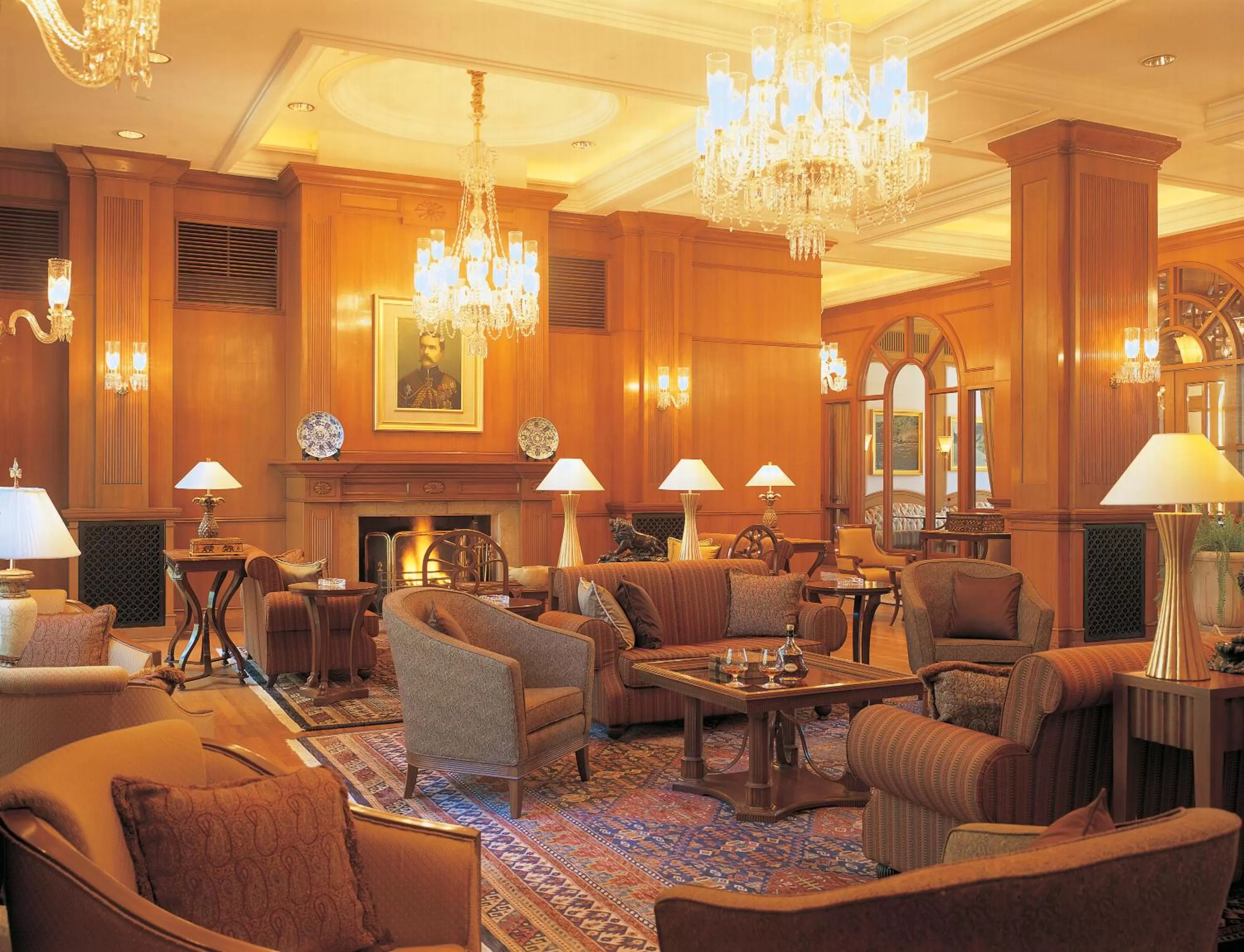 Lobby or reception in Wildflower Hall, An Oberoi Resort, Shimla
