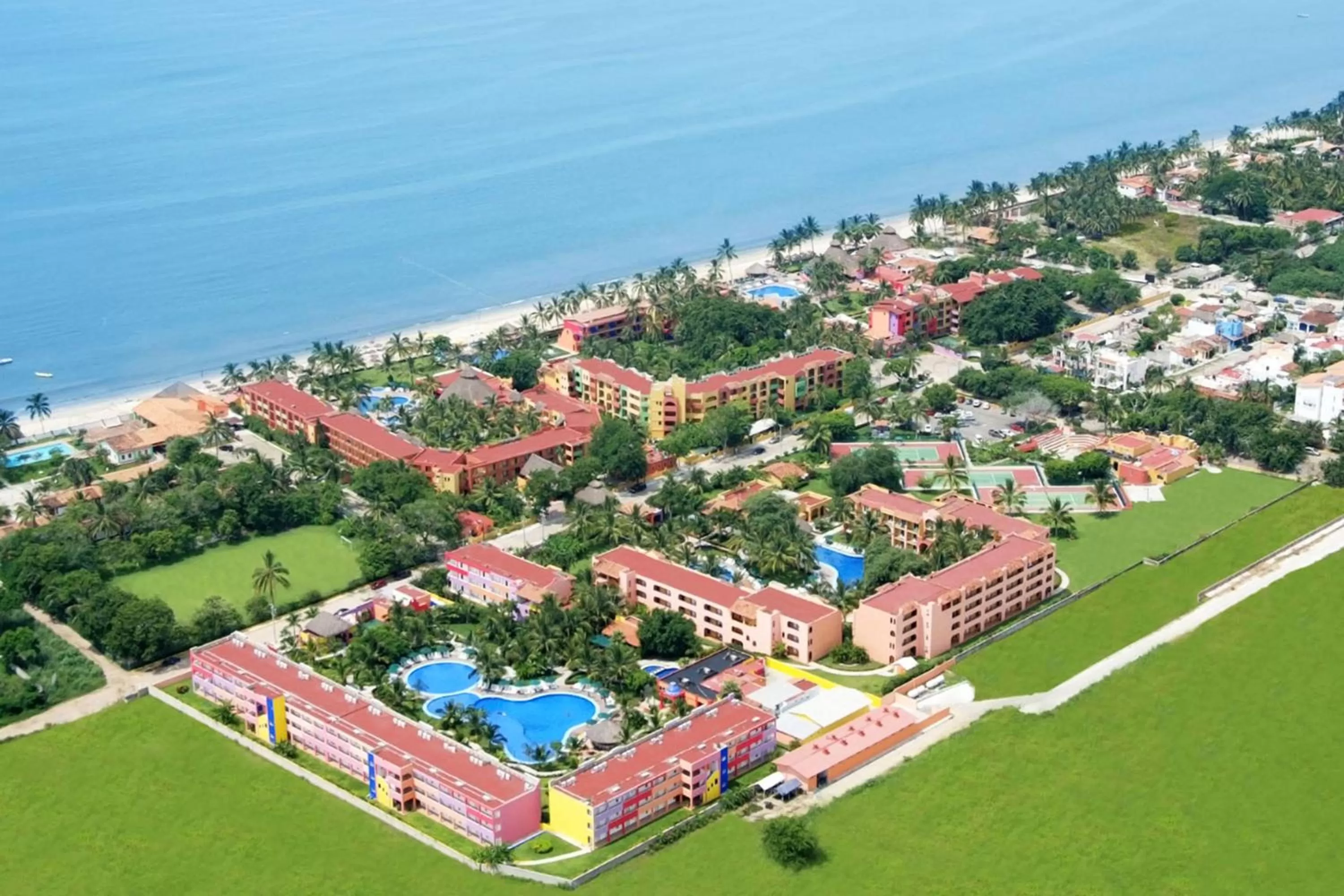 Property building in Grand Decameron Complex Bucerias, A Trademark All-Inclusive Resort