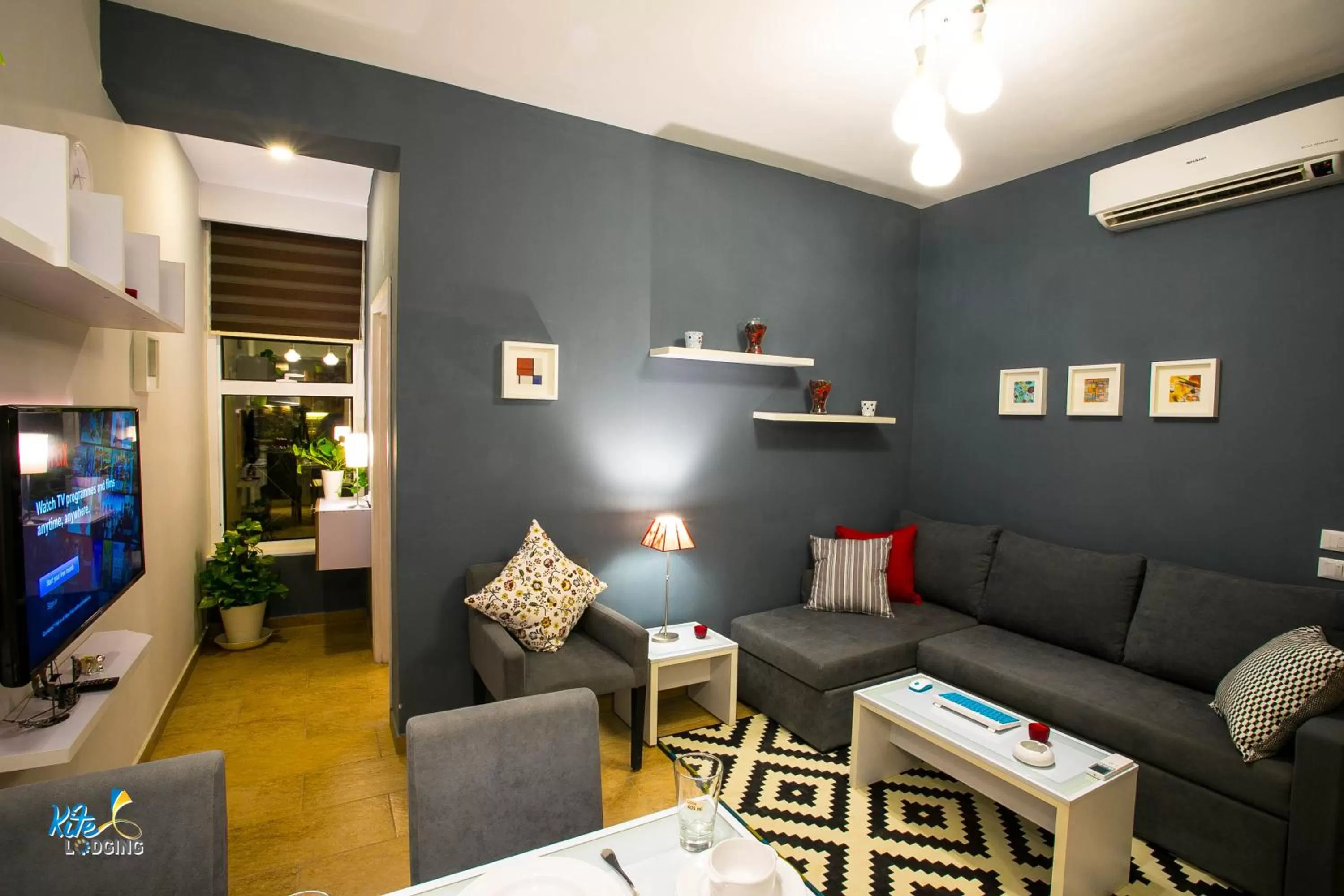 Breakfast, Seating Area in Kite Lodging