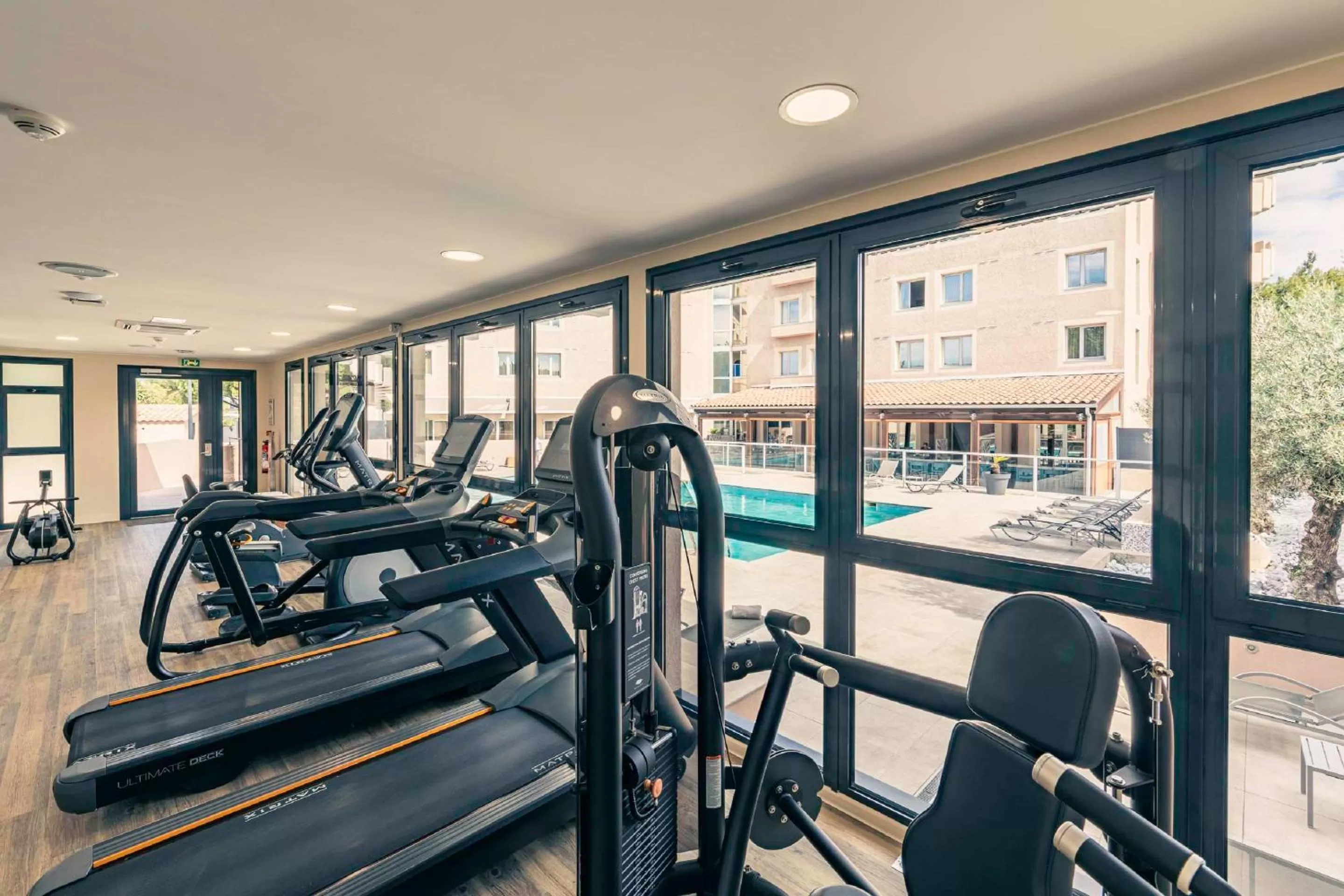 Fitness centre/facilities in Best Western Marseille Aeroport