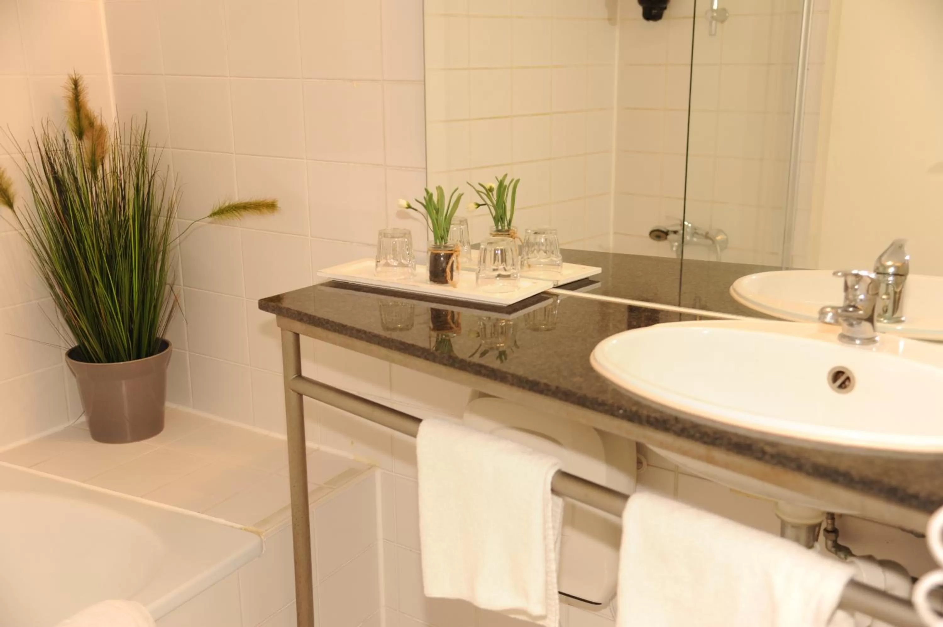 Bathroom in hogh Hotel Heilbronn