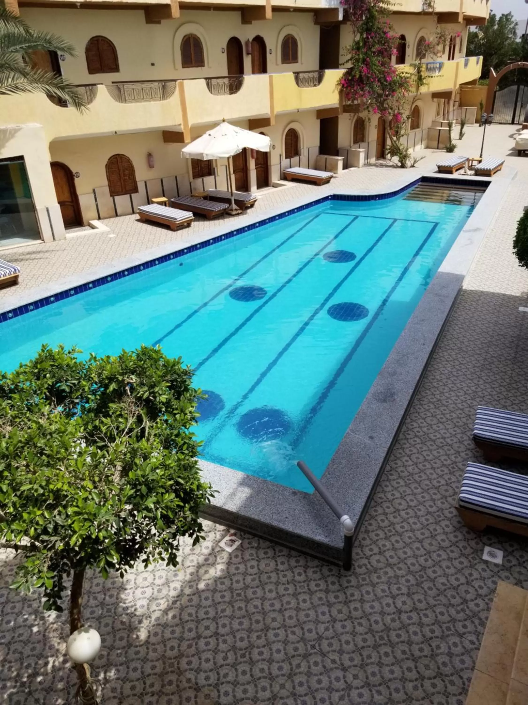 Swimming pool in Dahab Plaza Hotel