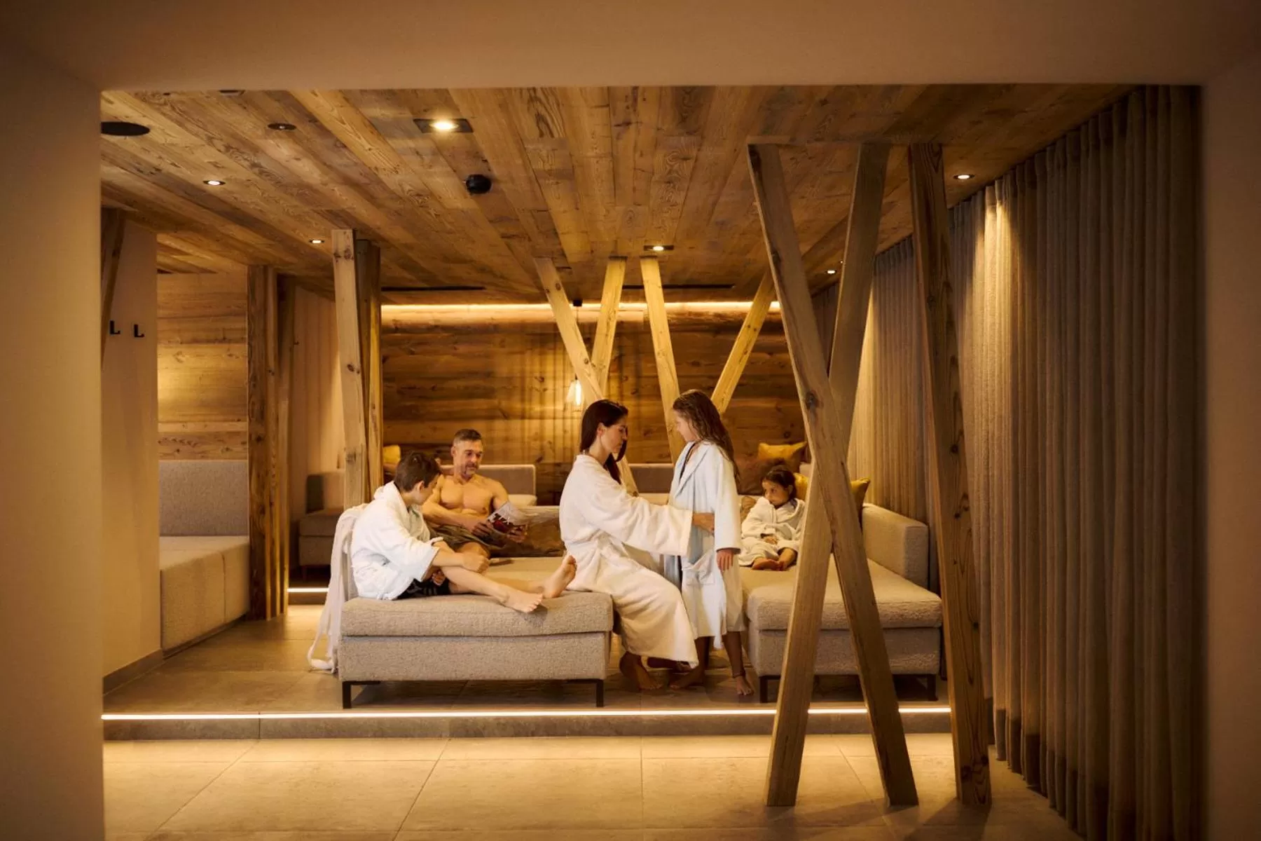 Spa and wellness centre/facilities in Familotel Kindl