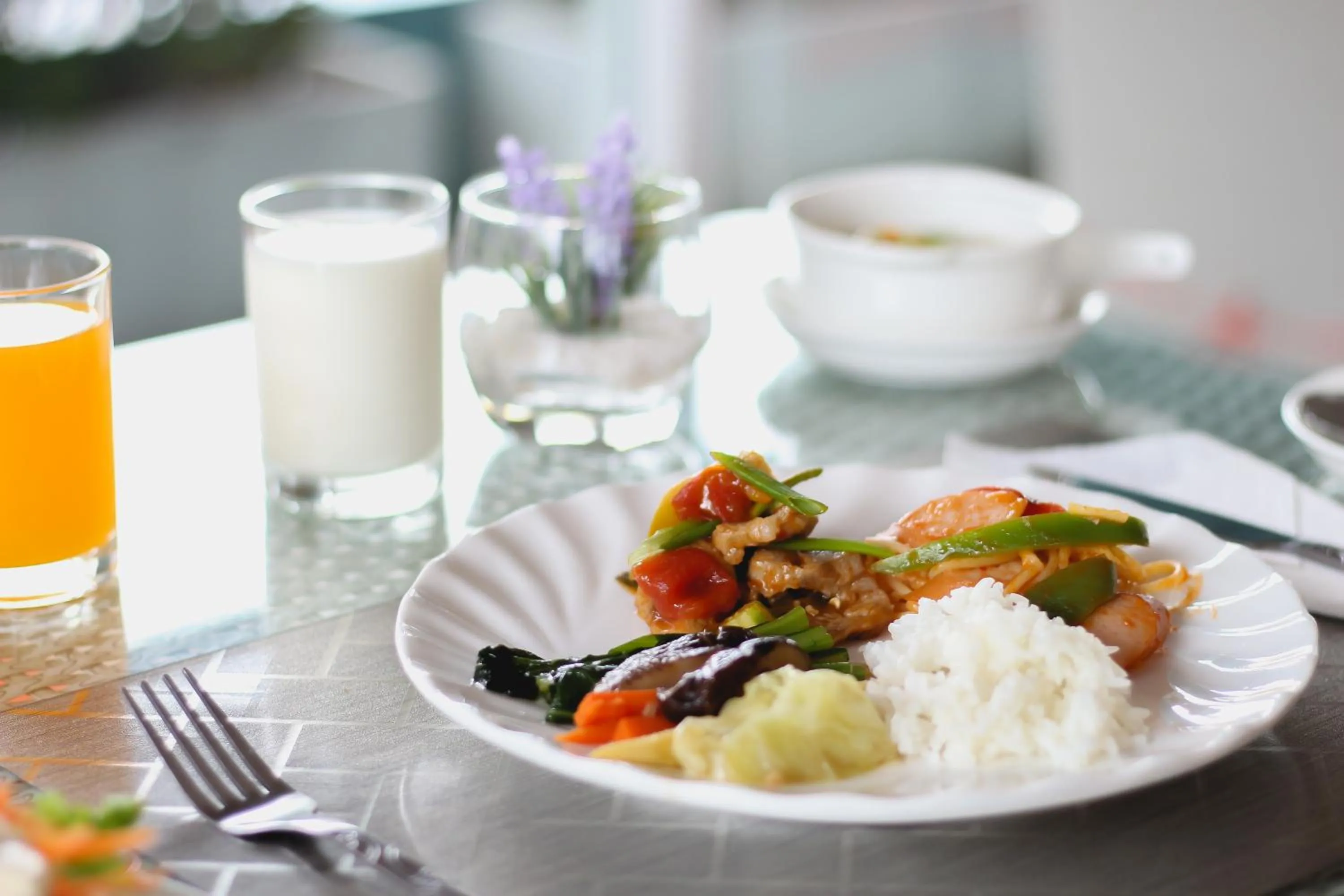 Breakfast in Maverick Ratchada Hotel