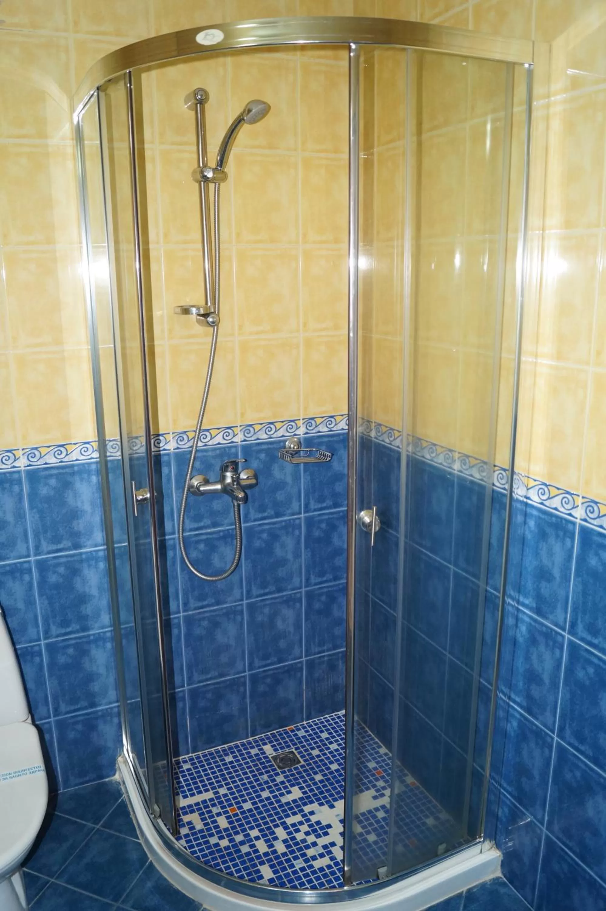 Shower, Bathroom in Hotel Kardjali