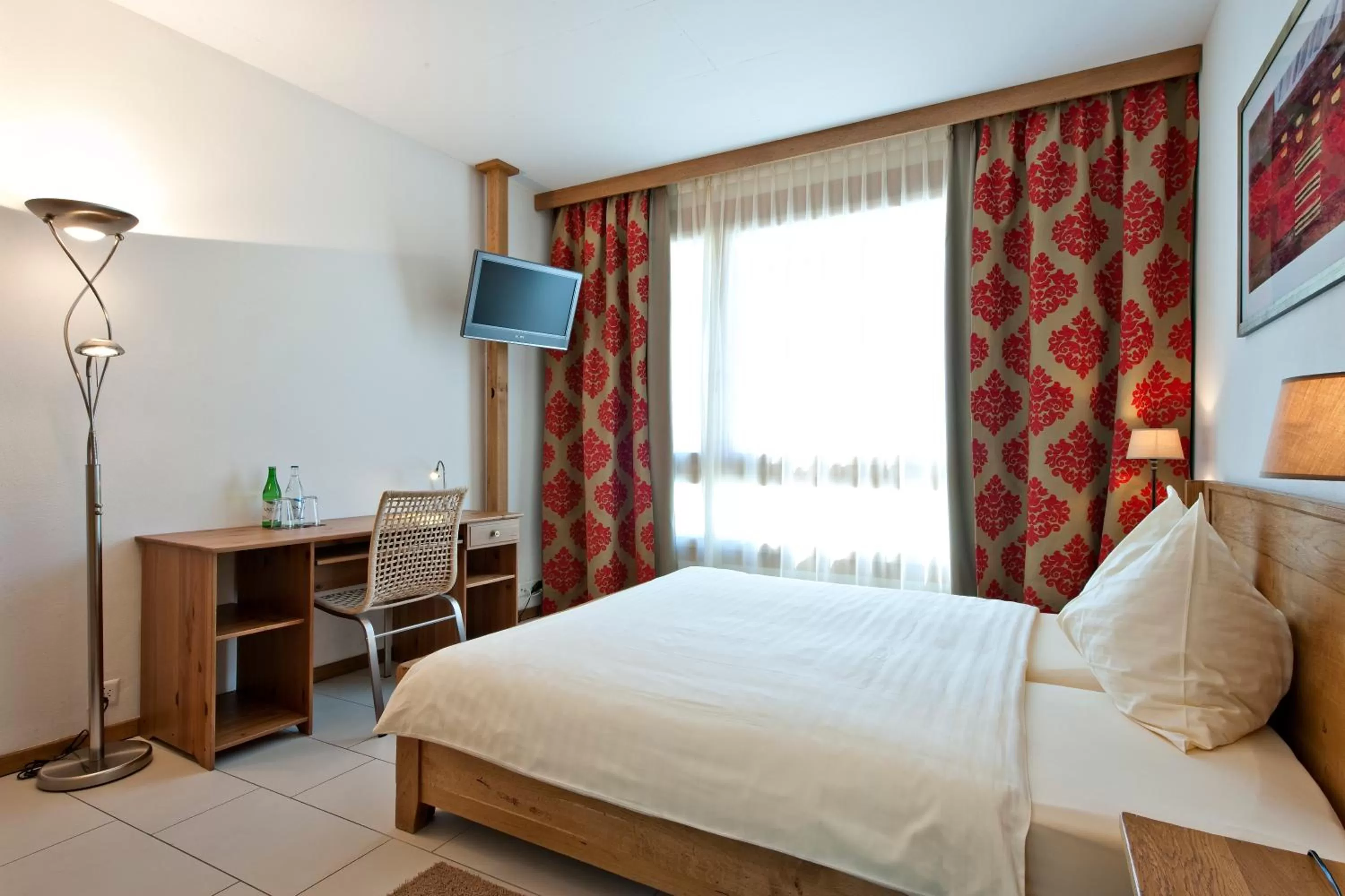 Bed in Hotel Station