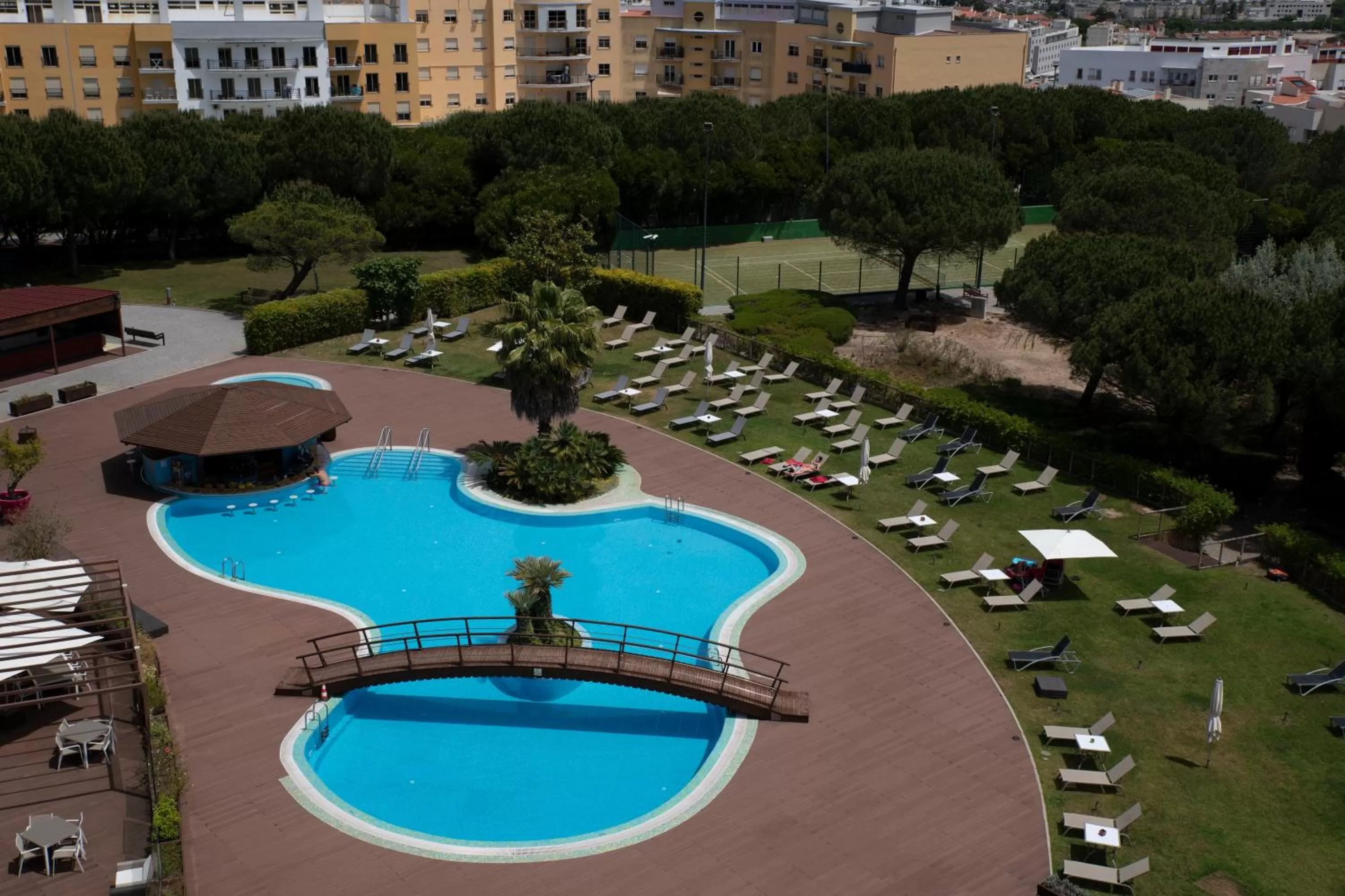 Swimming pool in MS Aparthotel