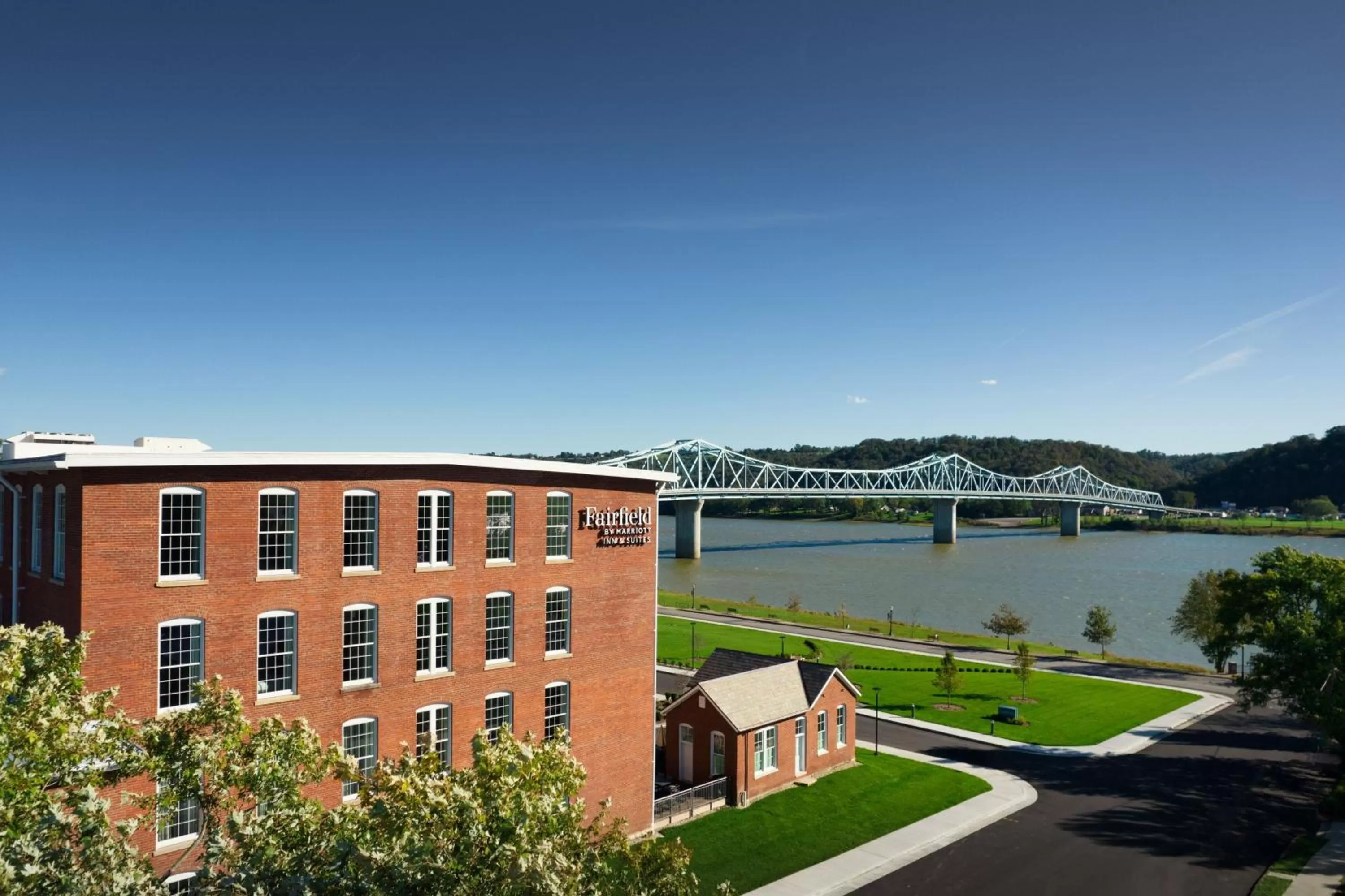 Property building in Fairfield Inn & Suites Madison Historic Eagle Cotton Mill