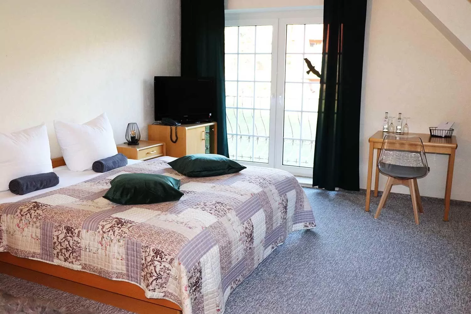 Photo of the whole room, Bed in Hotel Rehkitz