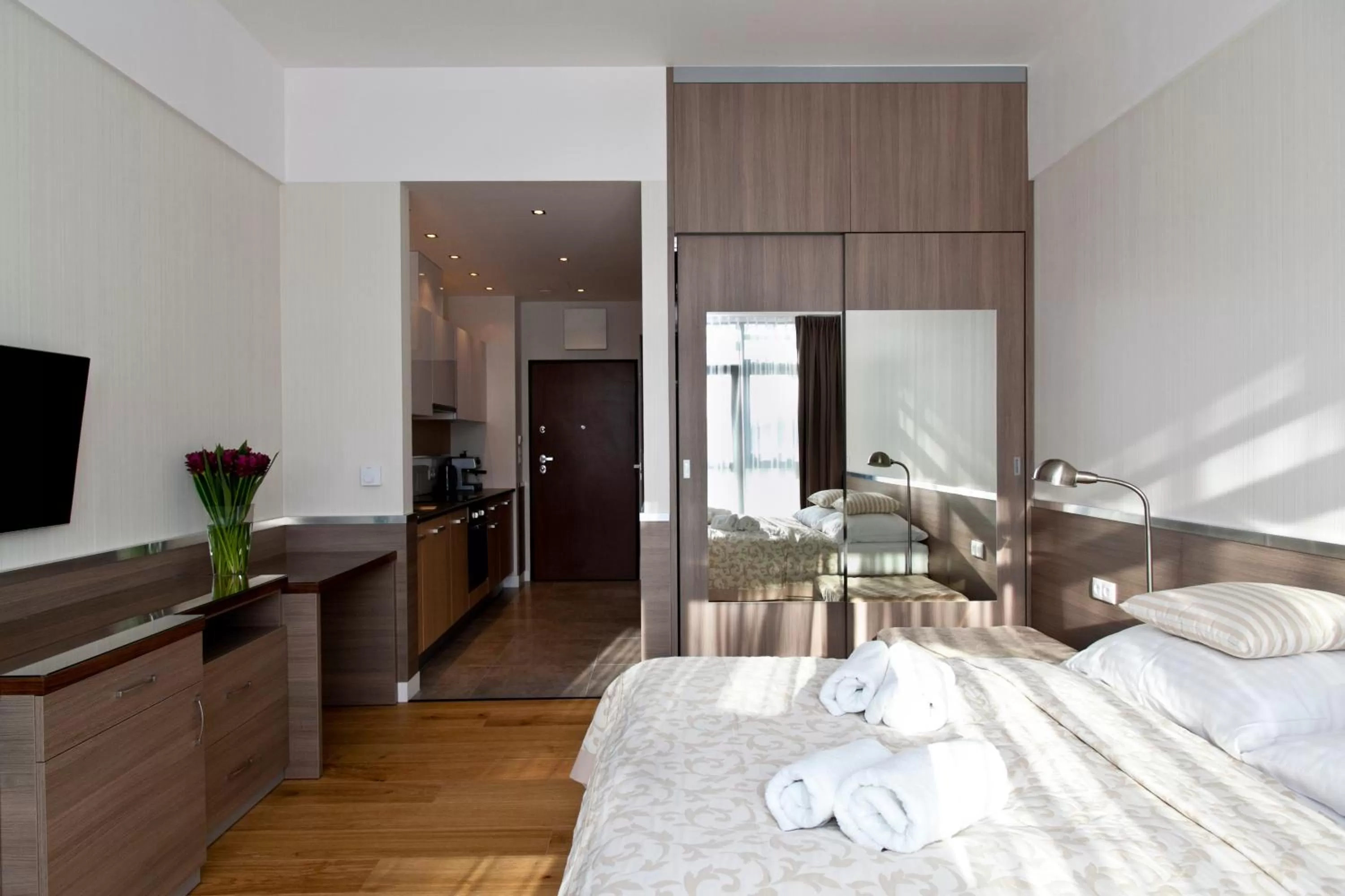 Bed in Dune Resort Mielno - A