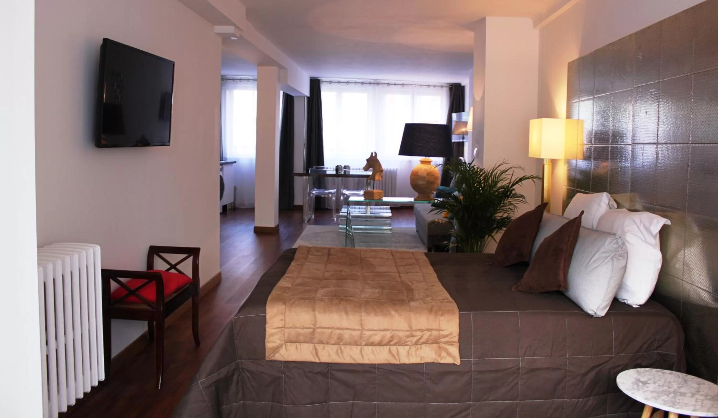 Seating Area in Résidence et Chambres d'Hôtes de La Porte d'Arras