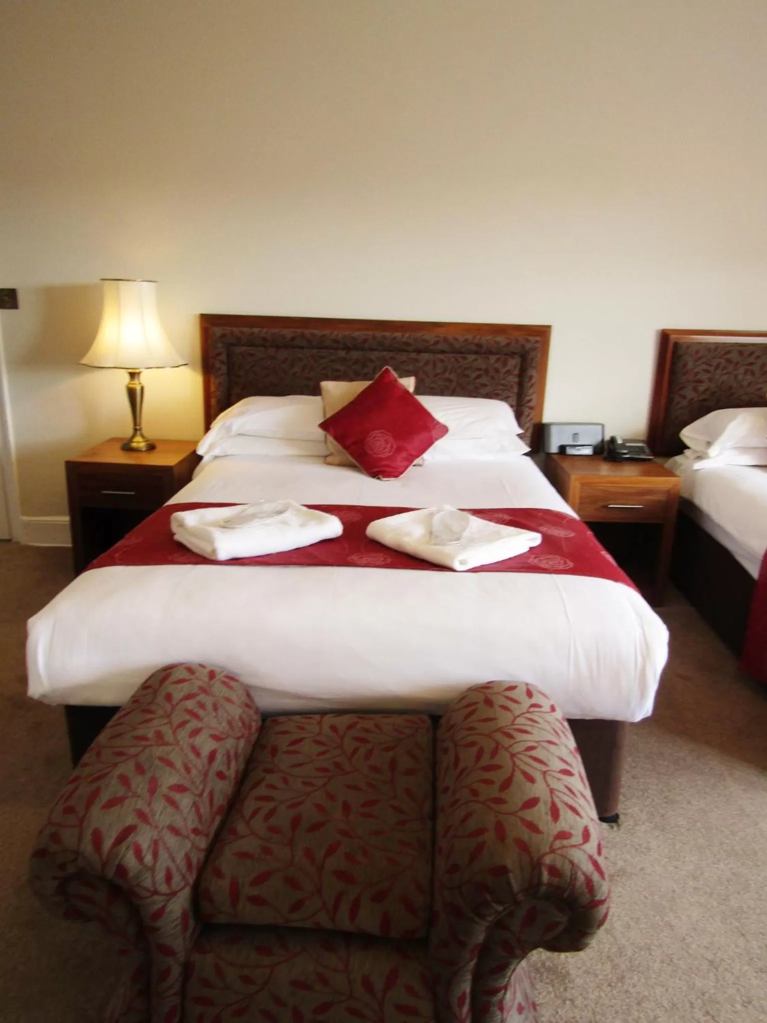 Bed in The Red Lea Hotel