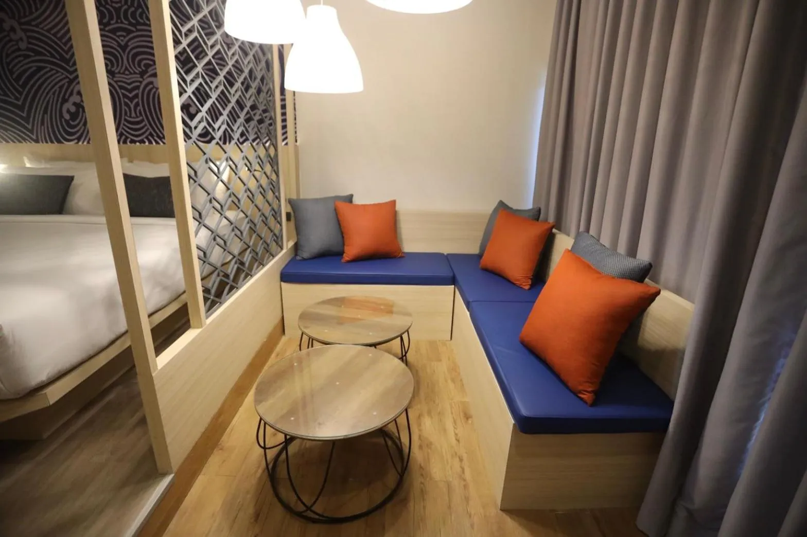 Bed in Maldives Beach Resort