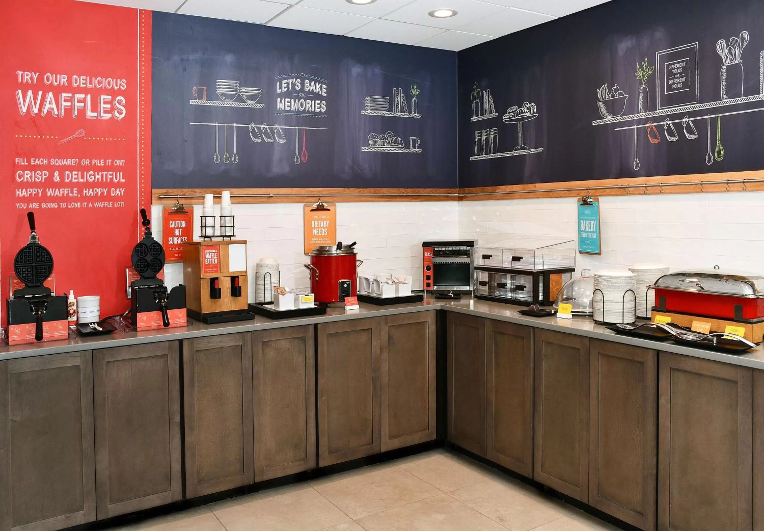 Breakfast in Hampton Inn Santee-I-95