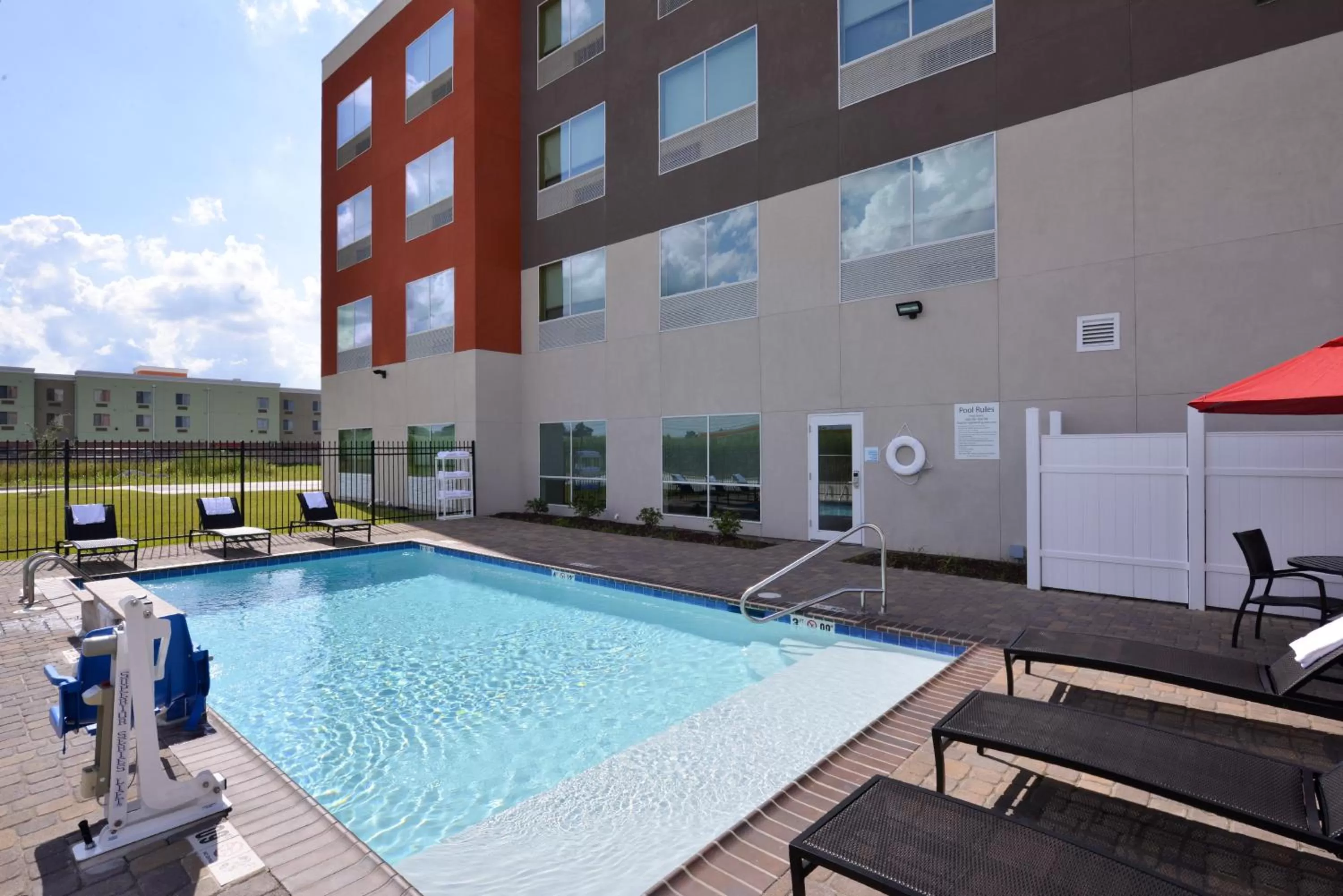 Swimming pool in Holiday Inn Express Donaldsonville by IHG