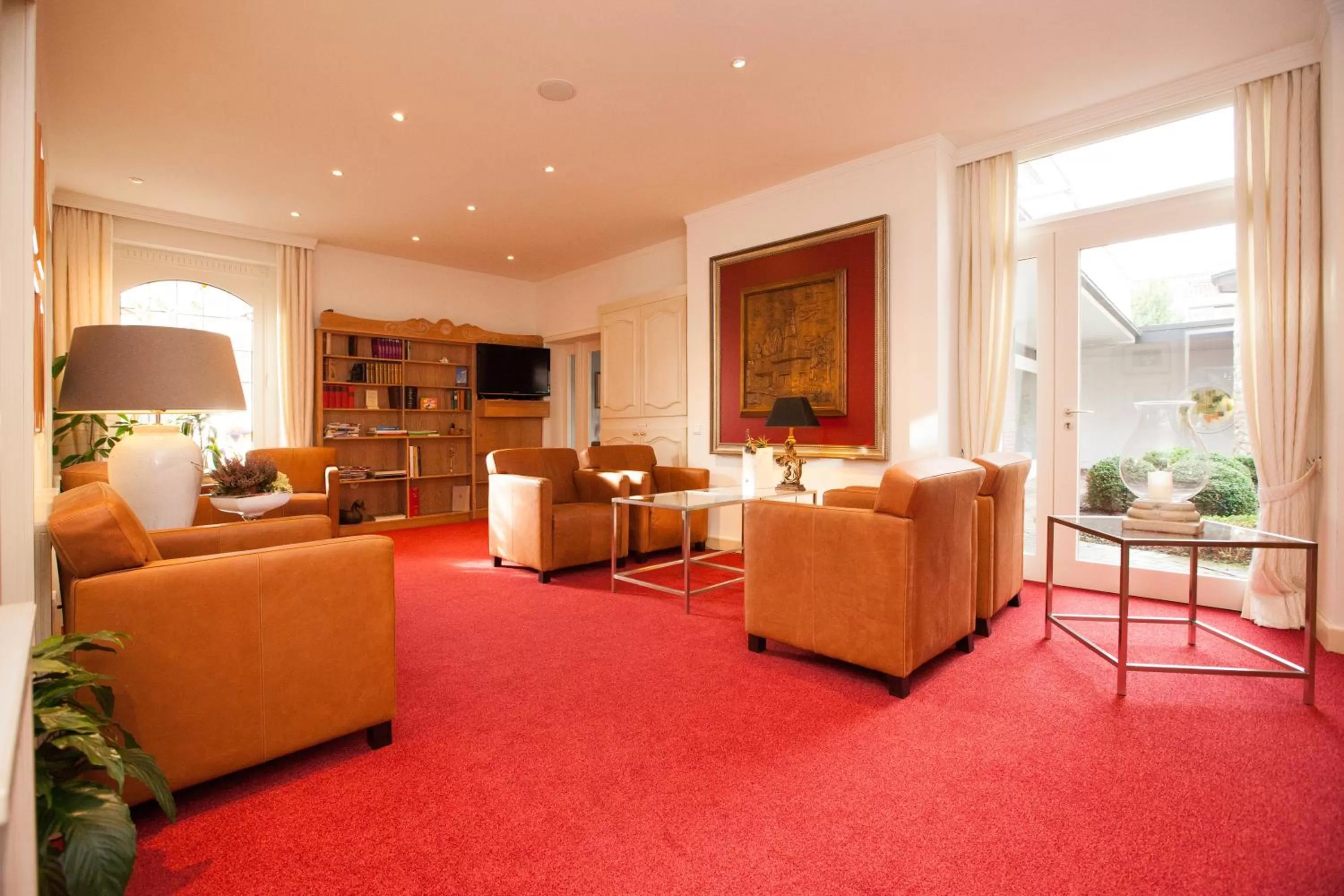 Library, Lounge/Bar in Ferienhotel Haus Becker