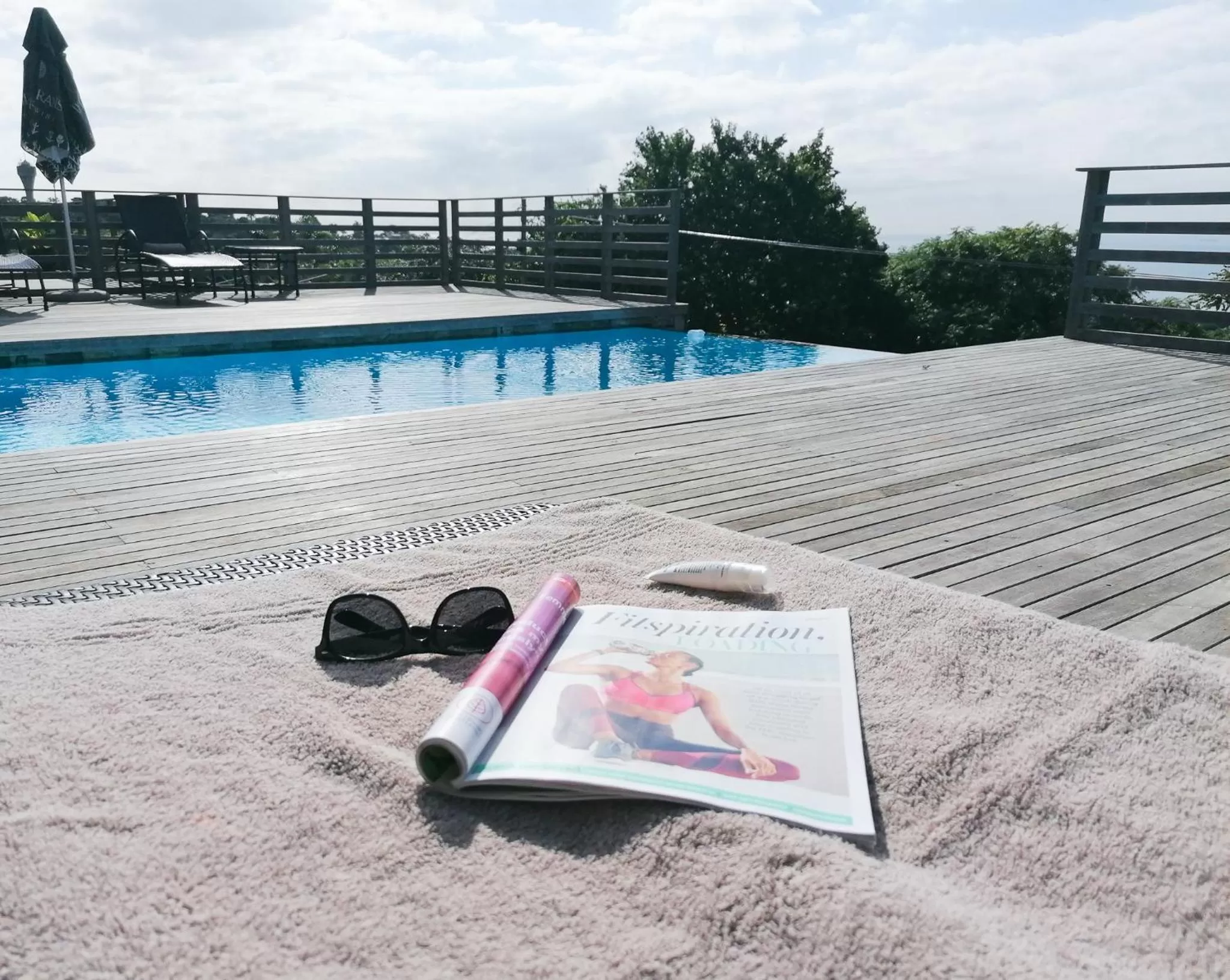 Swimming pool in Endless Horizons Boutique Hotel