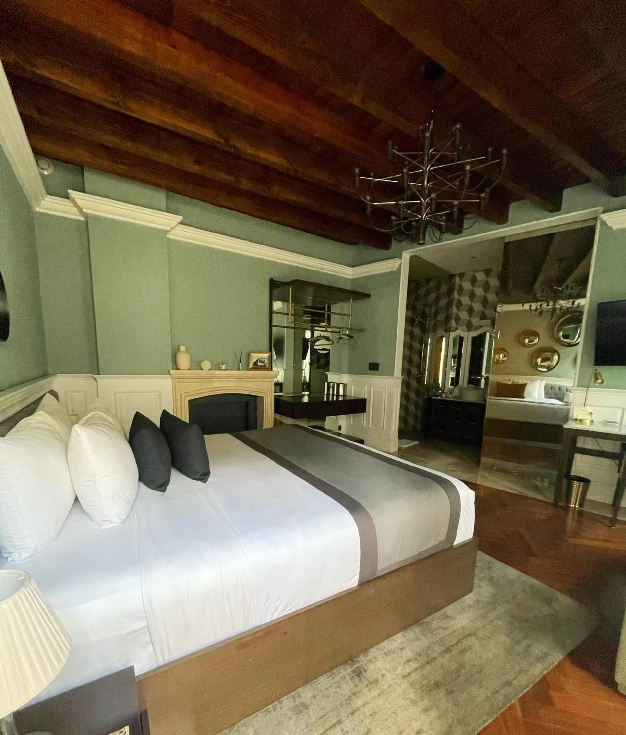 Bed in Hotel Boutique Margarita Toluca