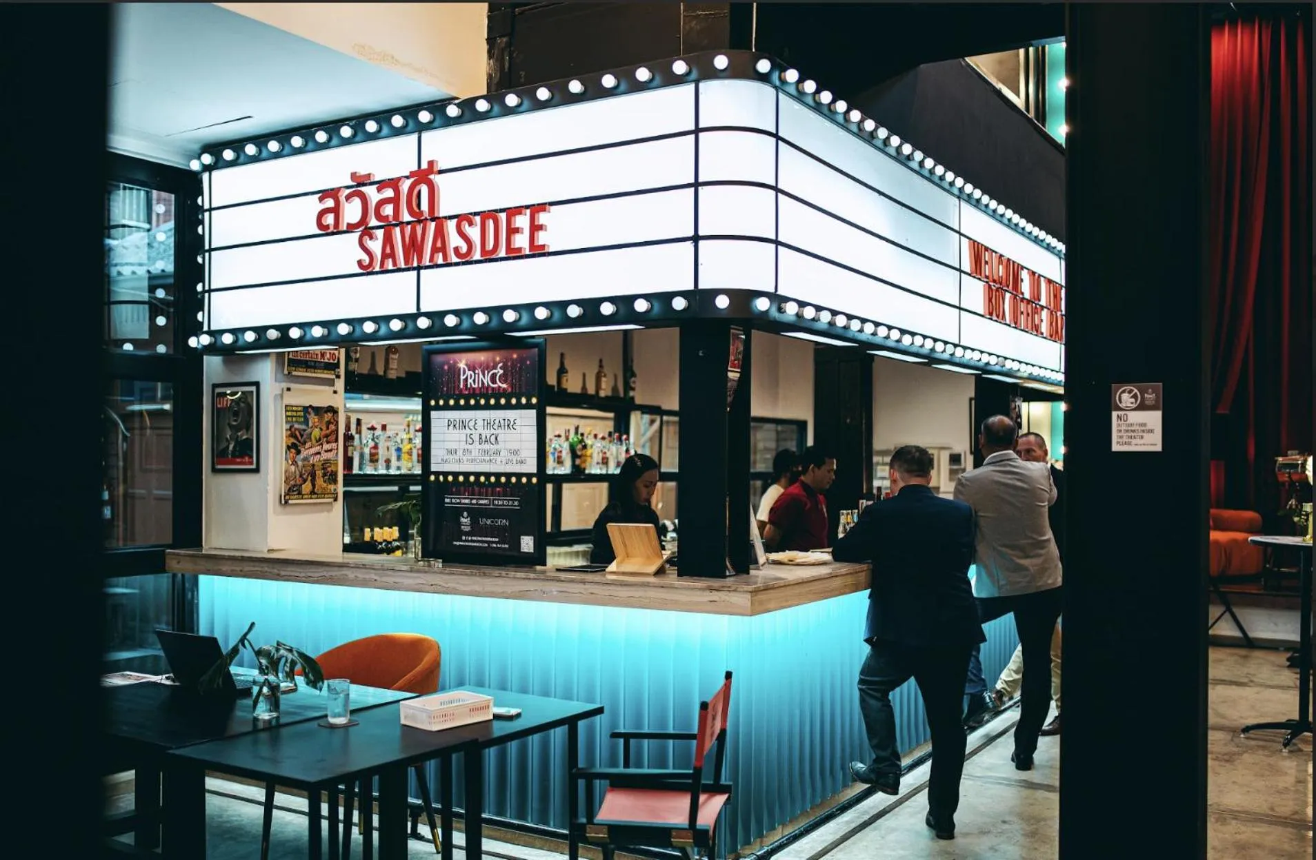 Restaurant/places to eat in Prince Theatre Heritage Stay Hostel - Silom