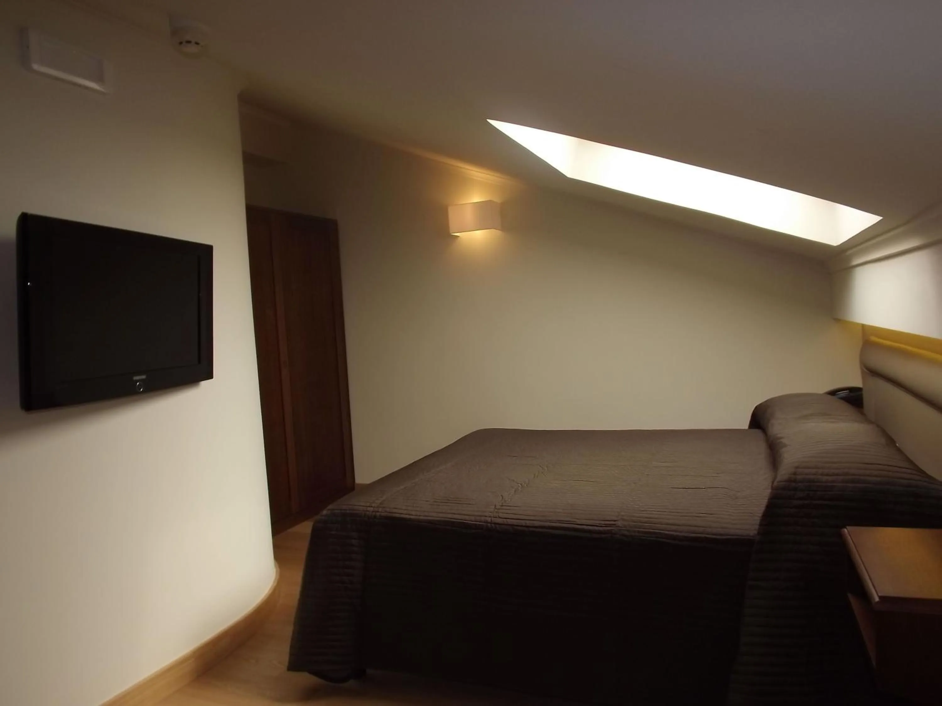 Bedroom, Bed in Airone Wellness Hotel